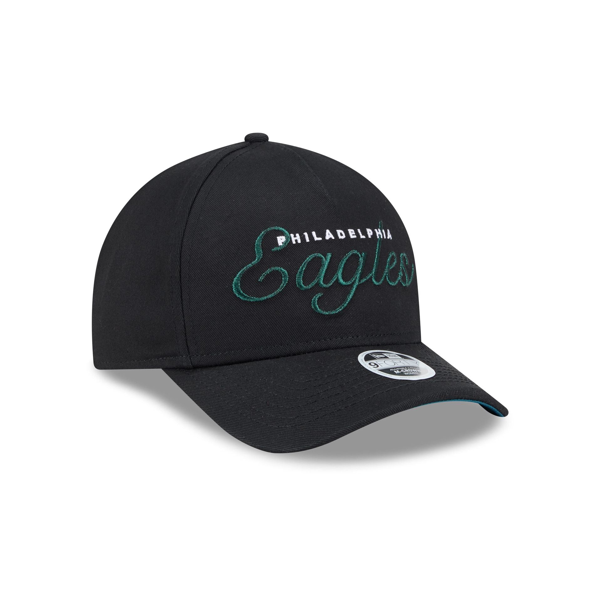 Philadelphia Eagles Metallic Women's 9FORTY M-Crown A-Frame Snapback Hat - Image 3
