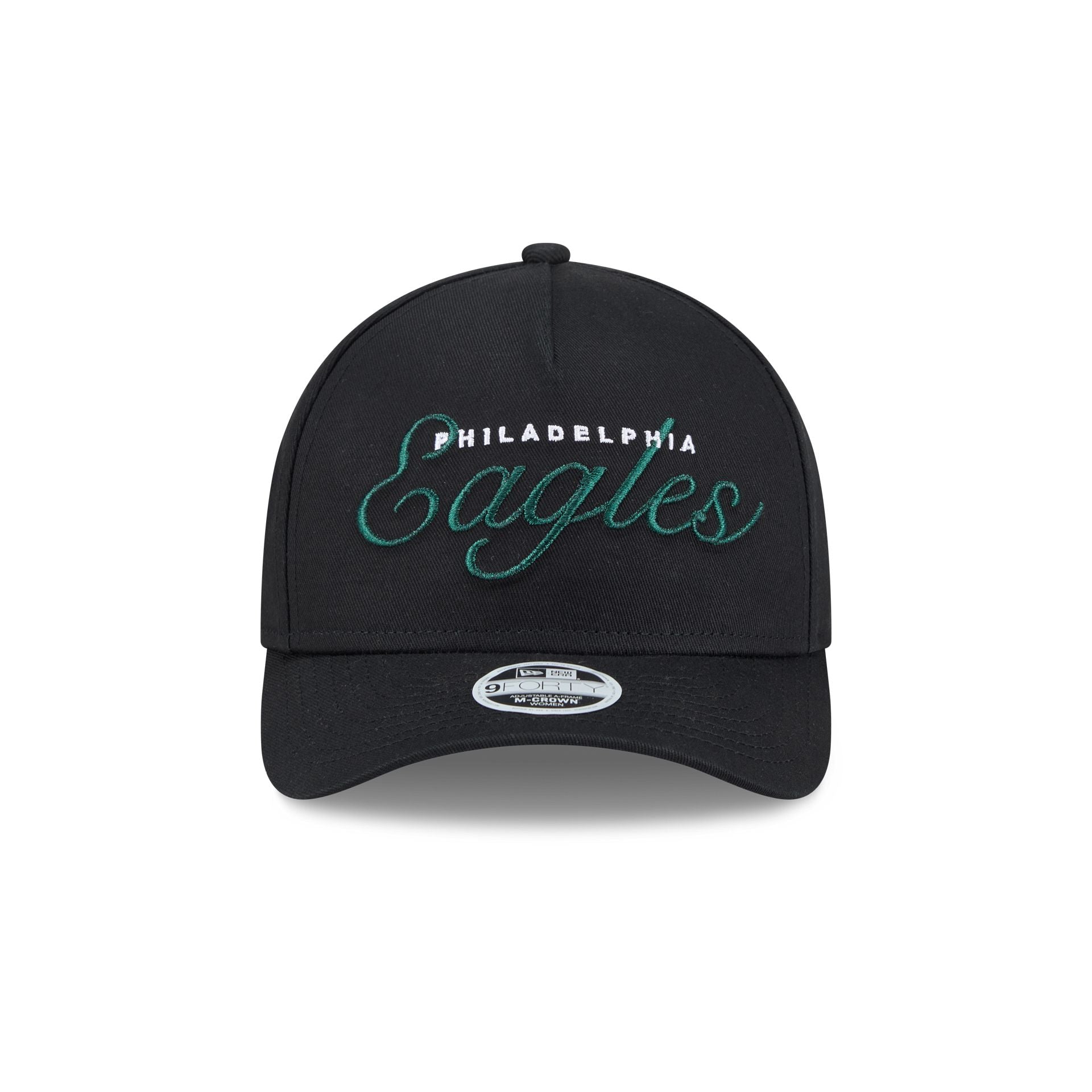 Philadelphia Eagles Metallic Women's 9FORTY M-Crown A-Frame Snapback Hat - Image 2