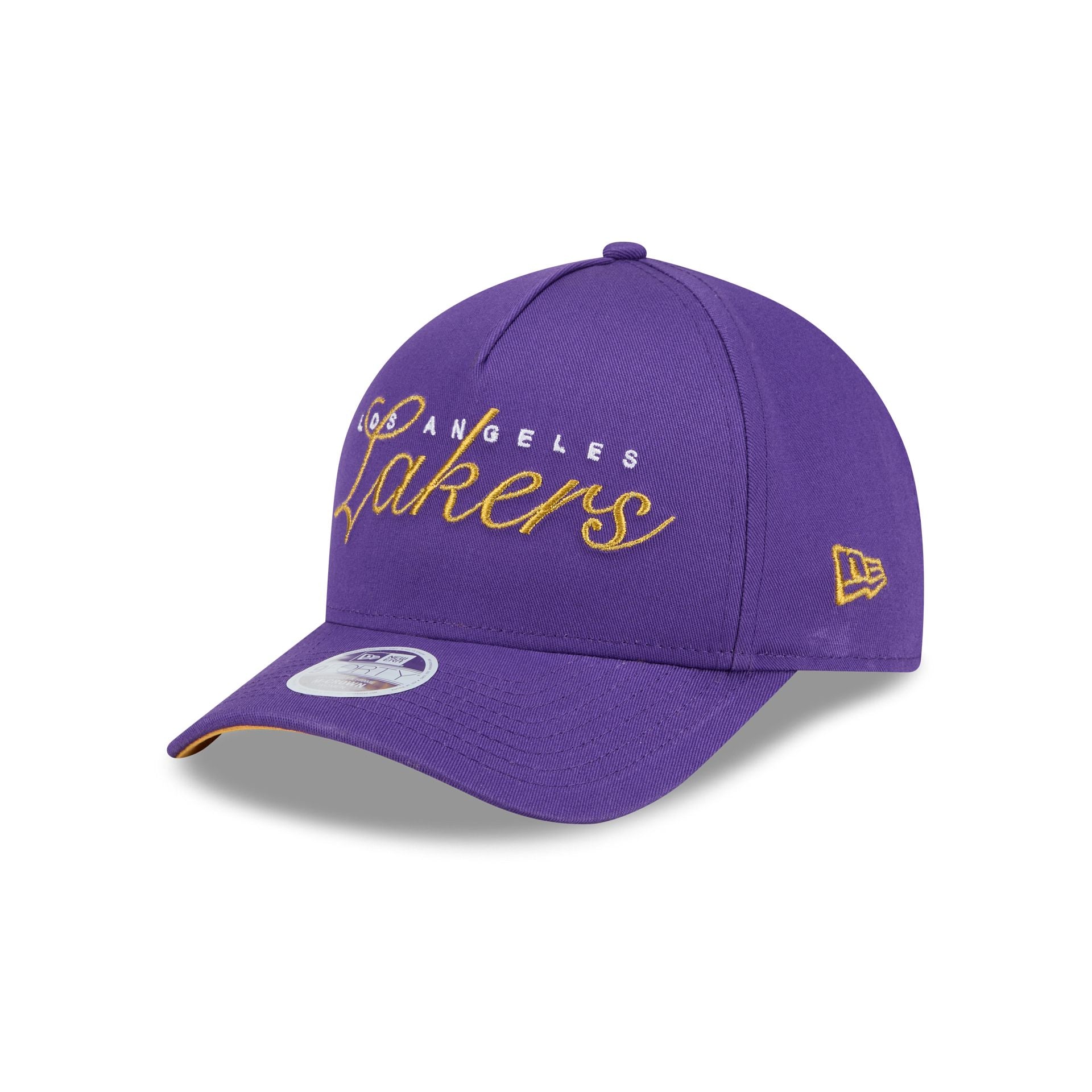 Los Angeles Lakers Metallic Women's 9FORTY M-Crown A-Frame Snapback Hat