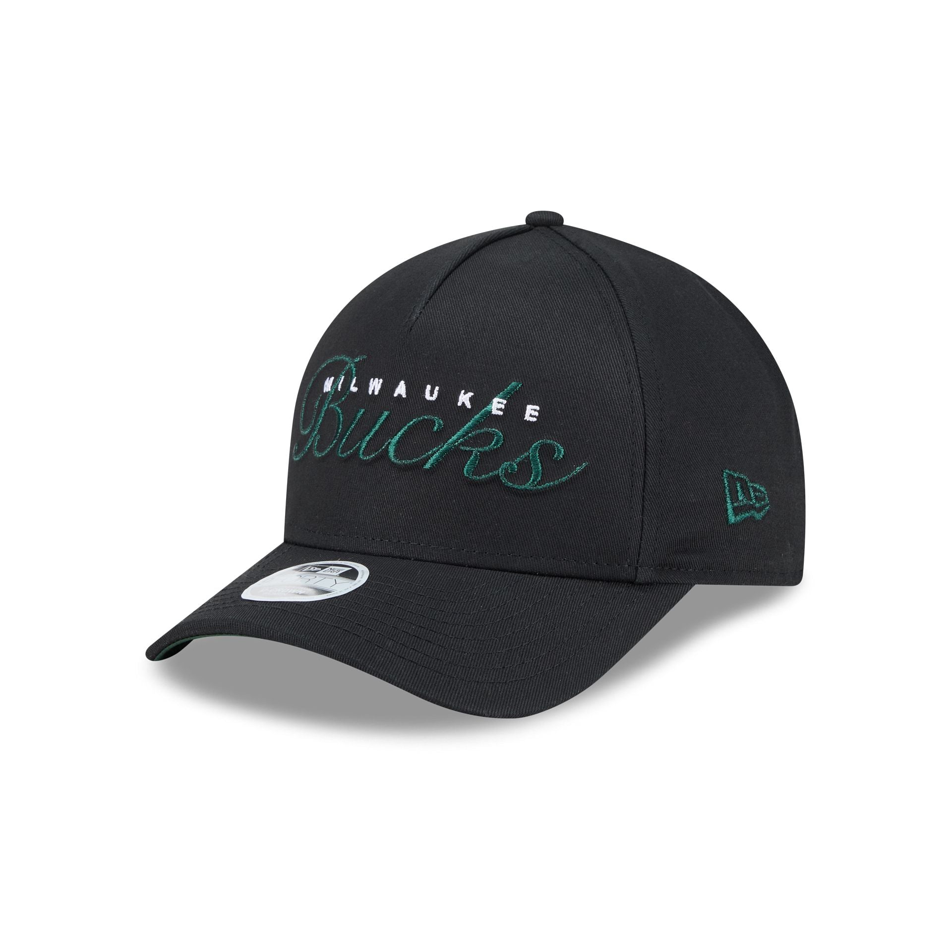 Milwaukee Bucks Metallic Women's 9FORTY M-Crown A-Frame Snapback Hat