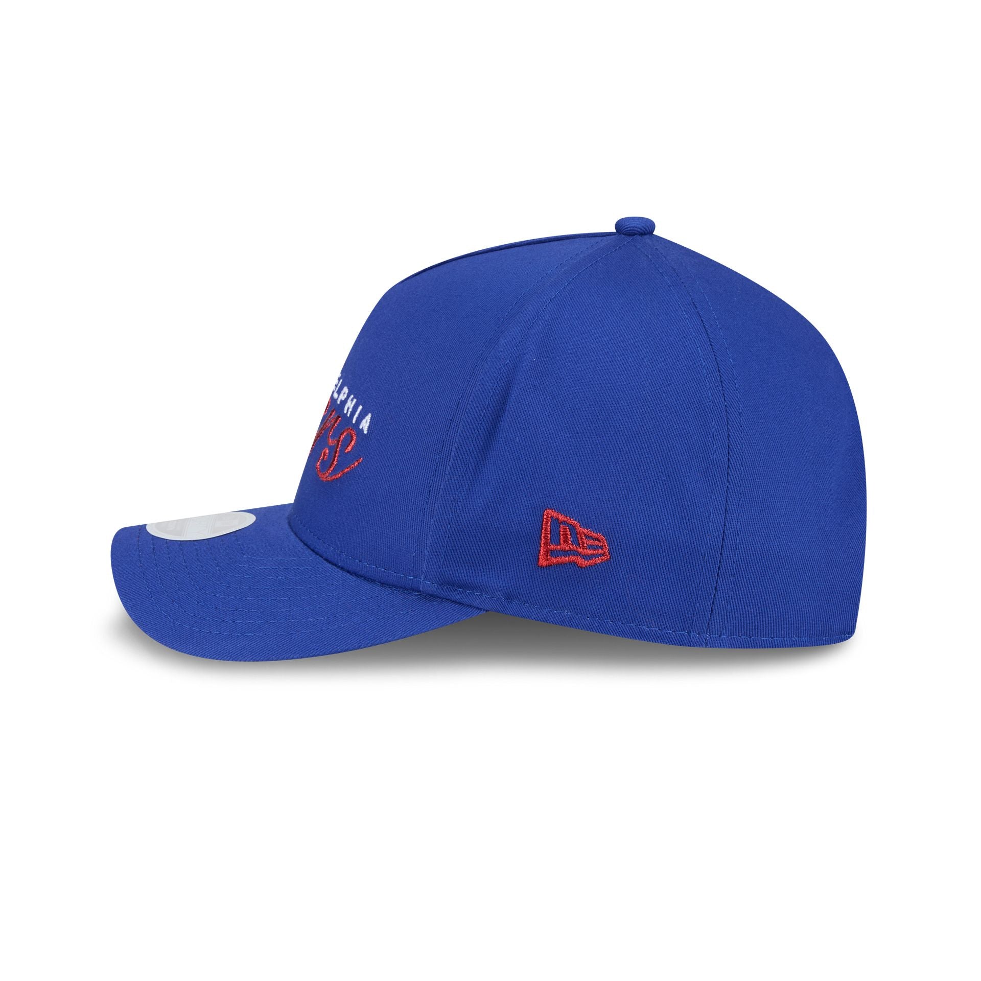 Philadelphia 76ers Metallic Women's 9FORTY M-Crown A-Frame Snapback Hat - Image 4
