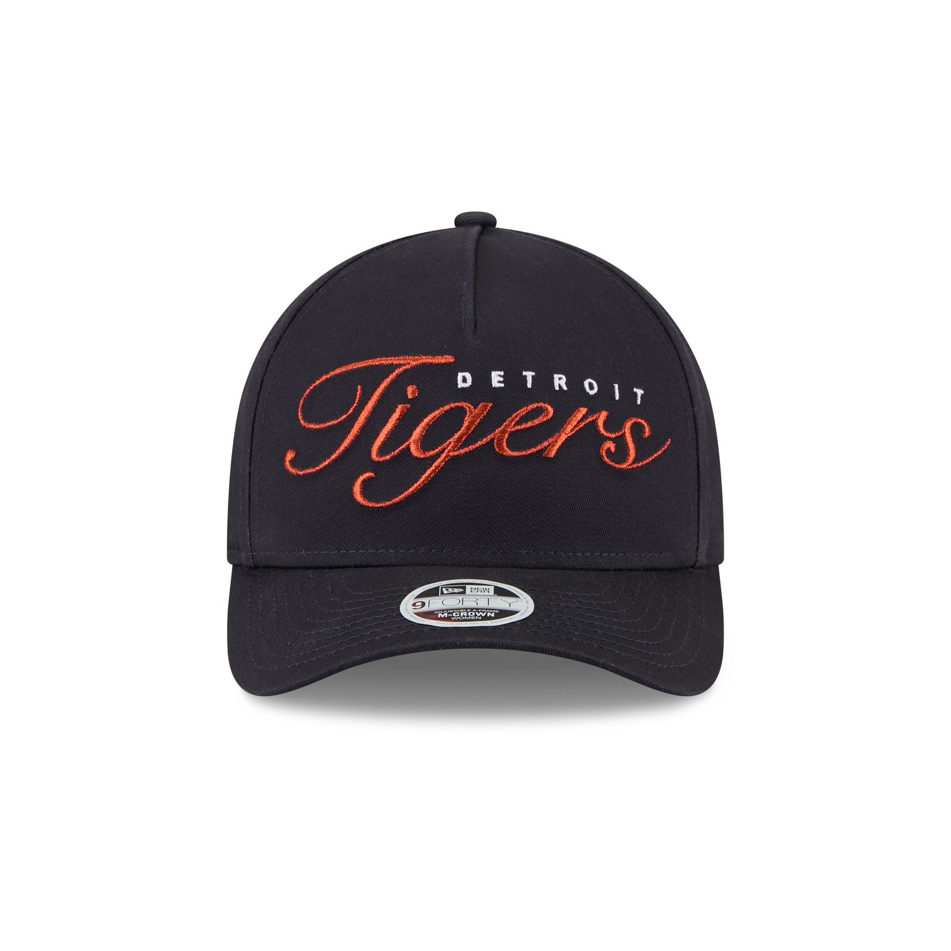 Detroit Tigers Metallic Women's 9FORTY M-Crown A-Frame Snapback Hat - Image 2