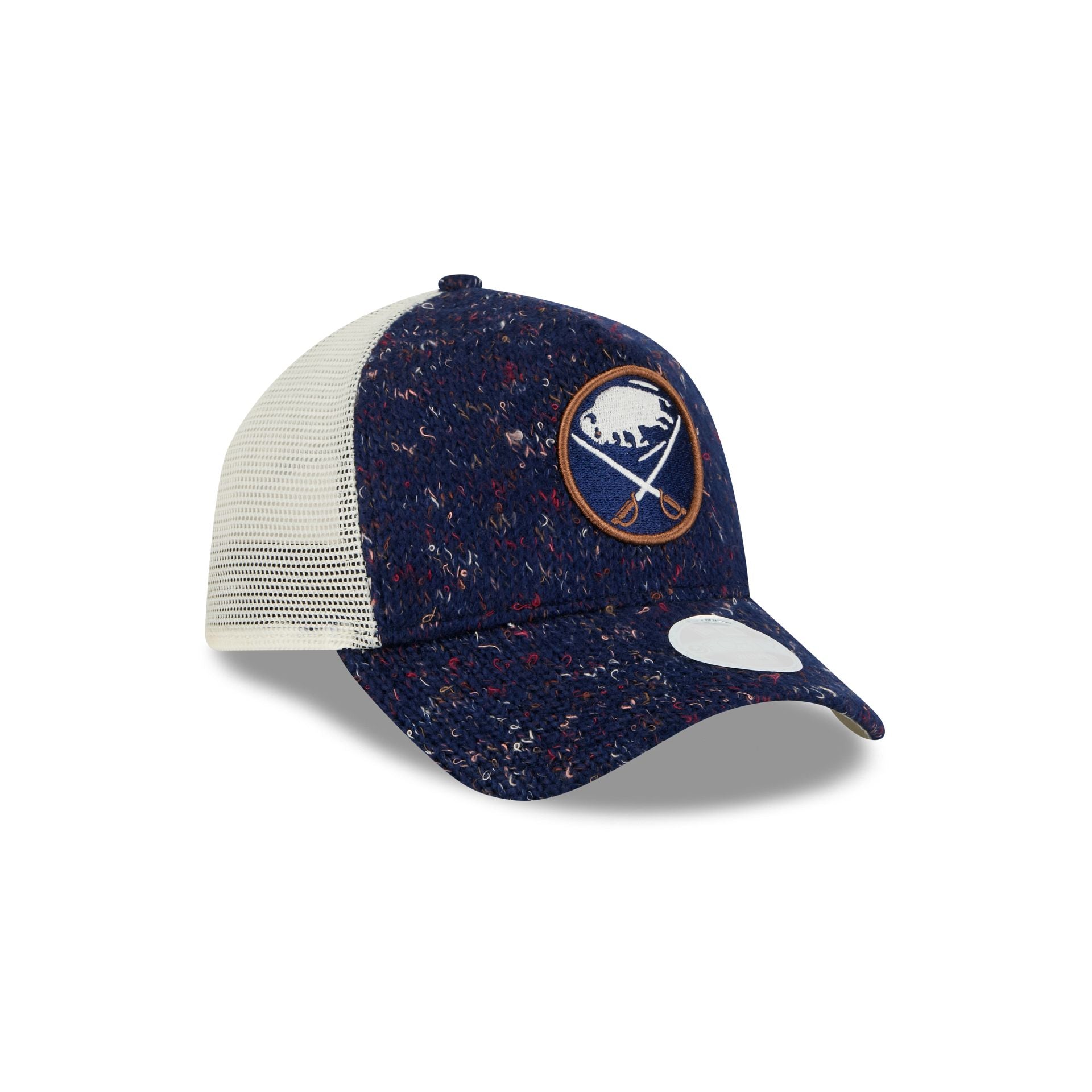 Buffalo Sabres Knit Women's 9FORTY A-Frame Trucker Hat - Image 3
