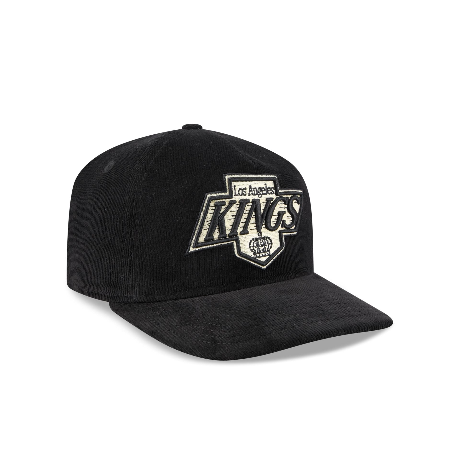 Los Angeles Kings Nostalgic Black Corduroy 19TWENTY Adjustable Hat - Image 3