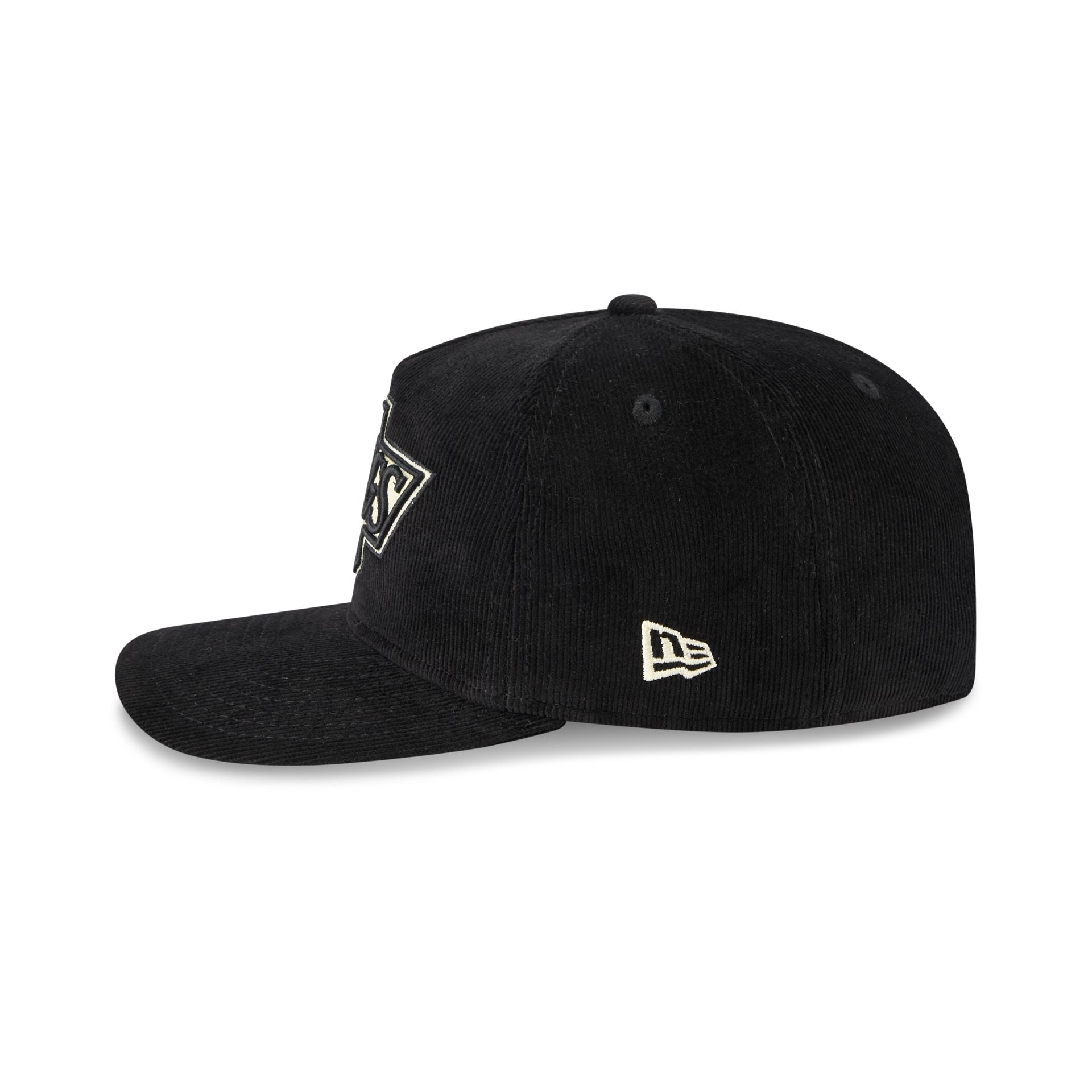 Los Angeles Kings Nostalgic Black Corduroy 19TWENTY Adjustable Hat - Image 4