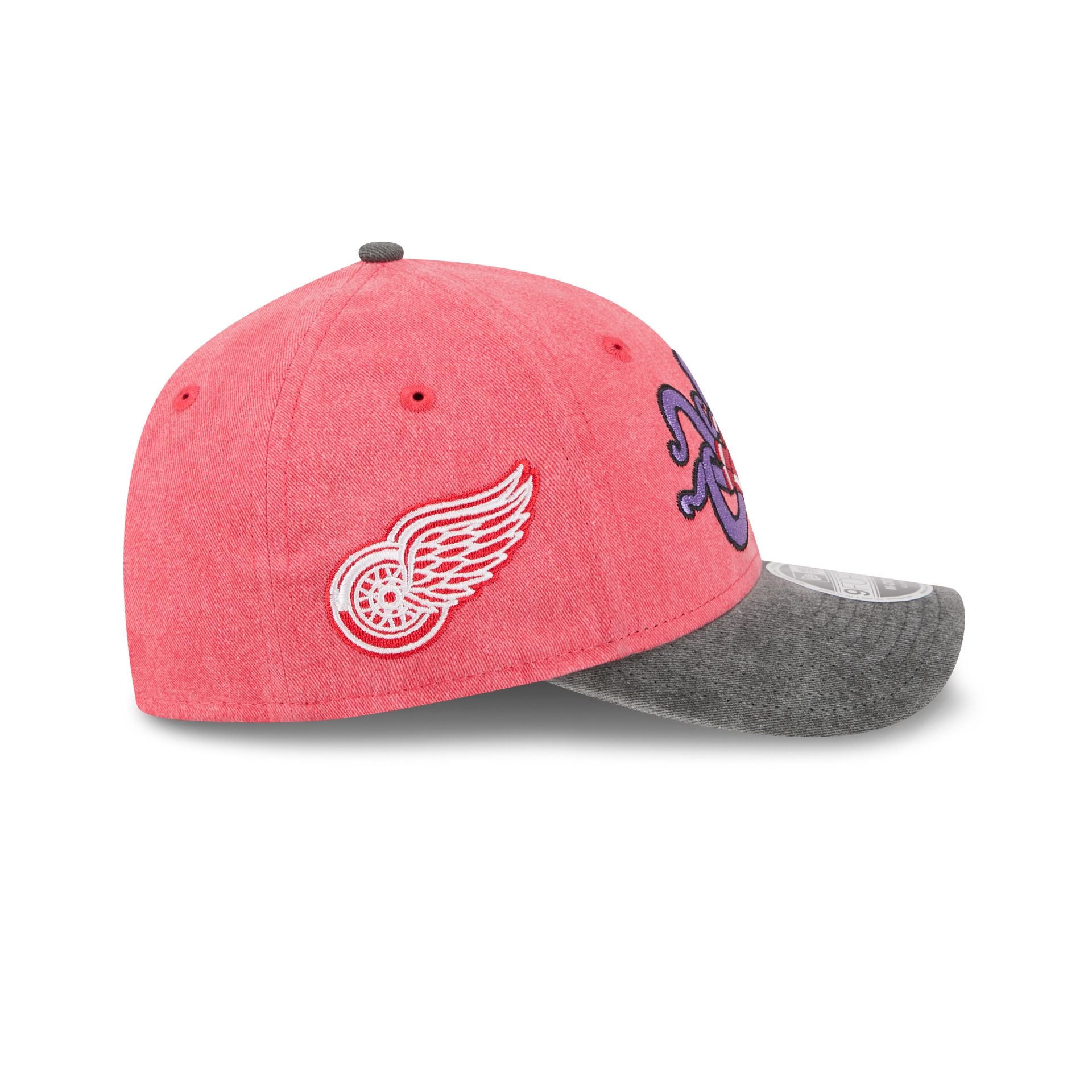 Detroit Red Wings Mascot 9FORTY M-Crown Snapback Hat - Image 4