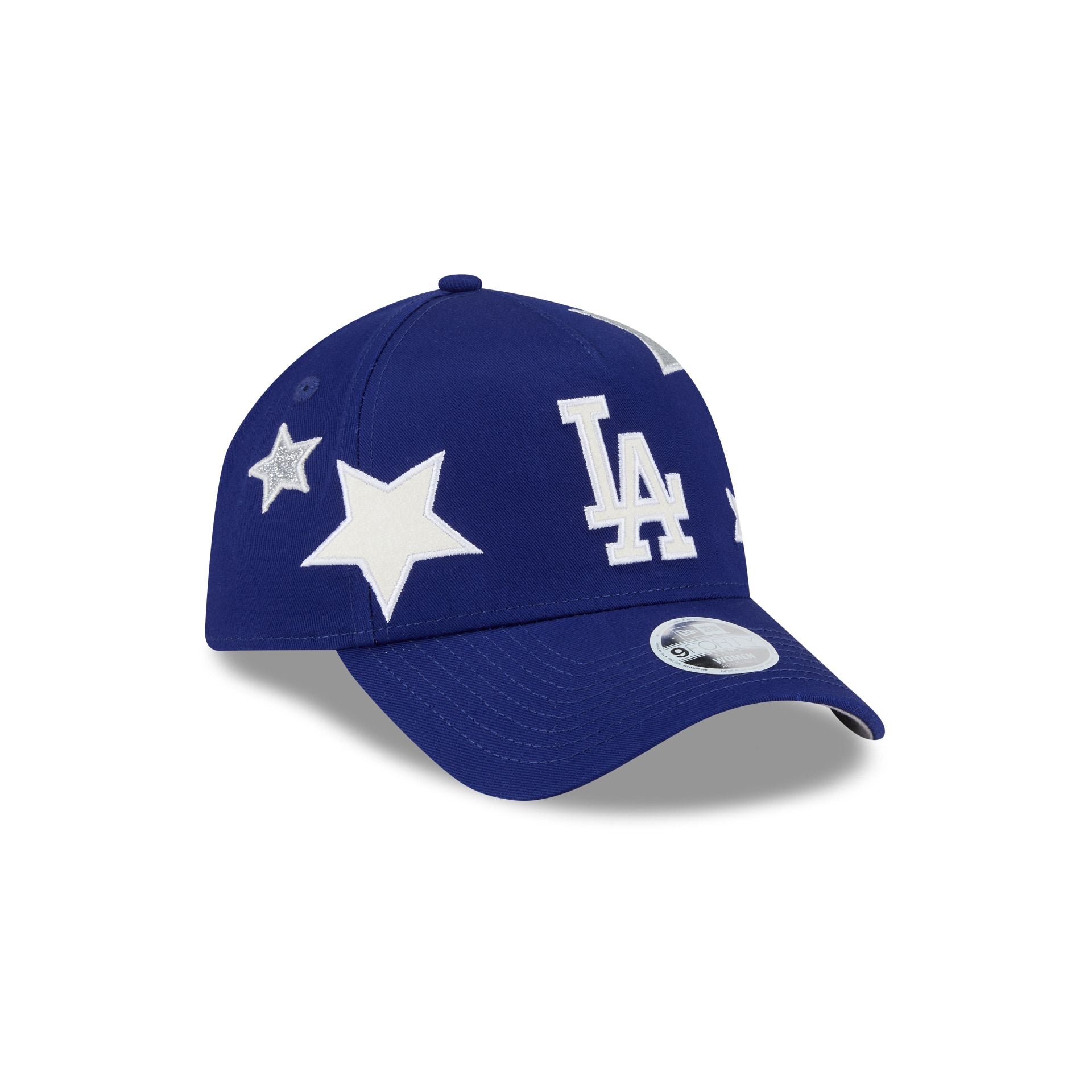 Los Angeles Dodgers Stardom Women's 9FORTY A-Frame Snapback Hat - Image 3