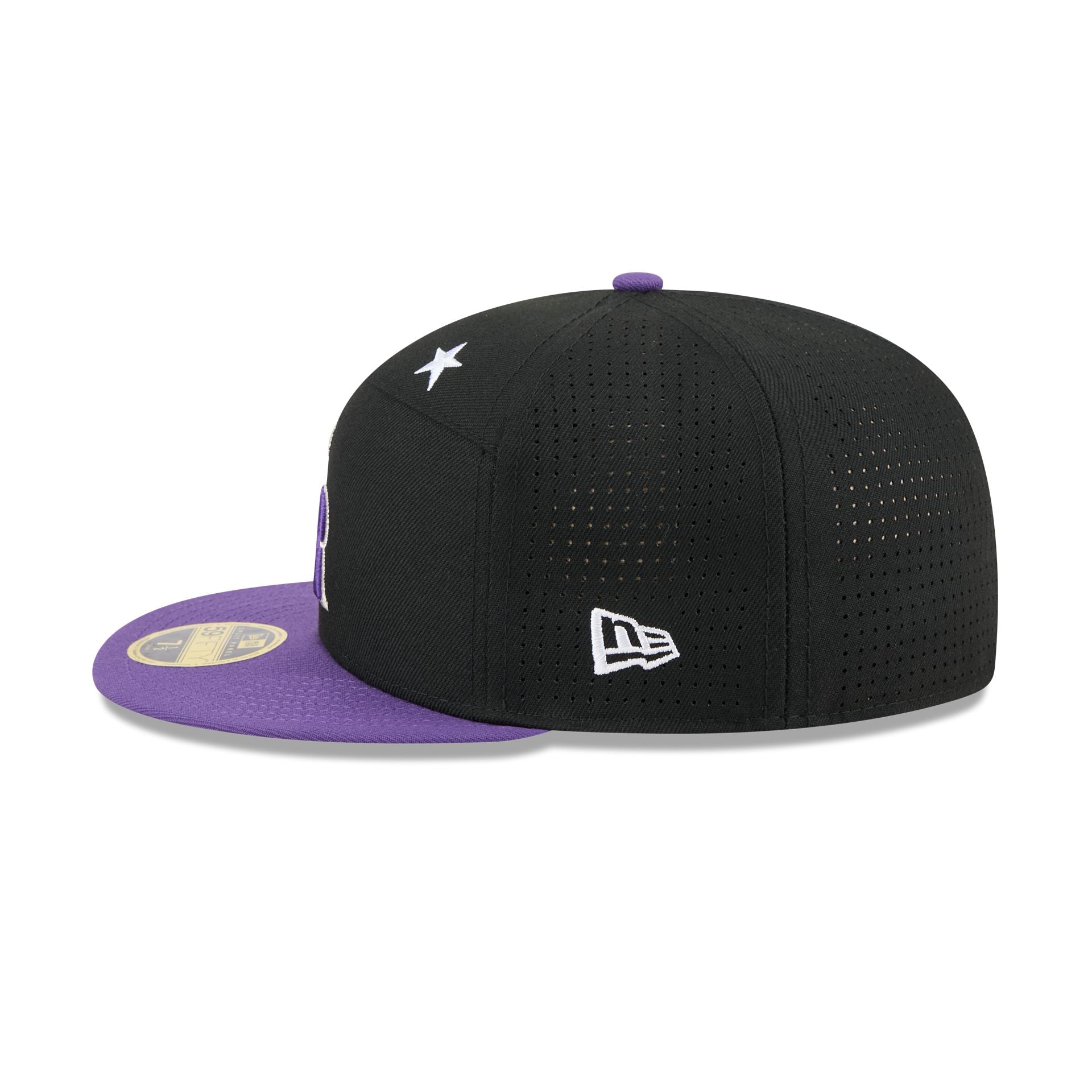 Colorado Rockies 2025 All-Star Game Split Panel 59FIFTY Fitted Hat - Image 5
