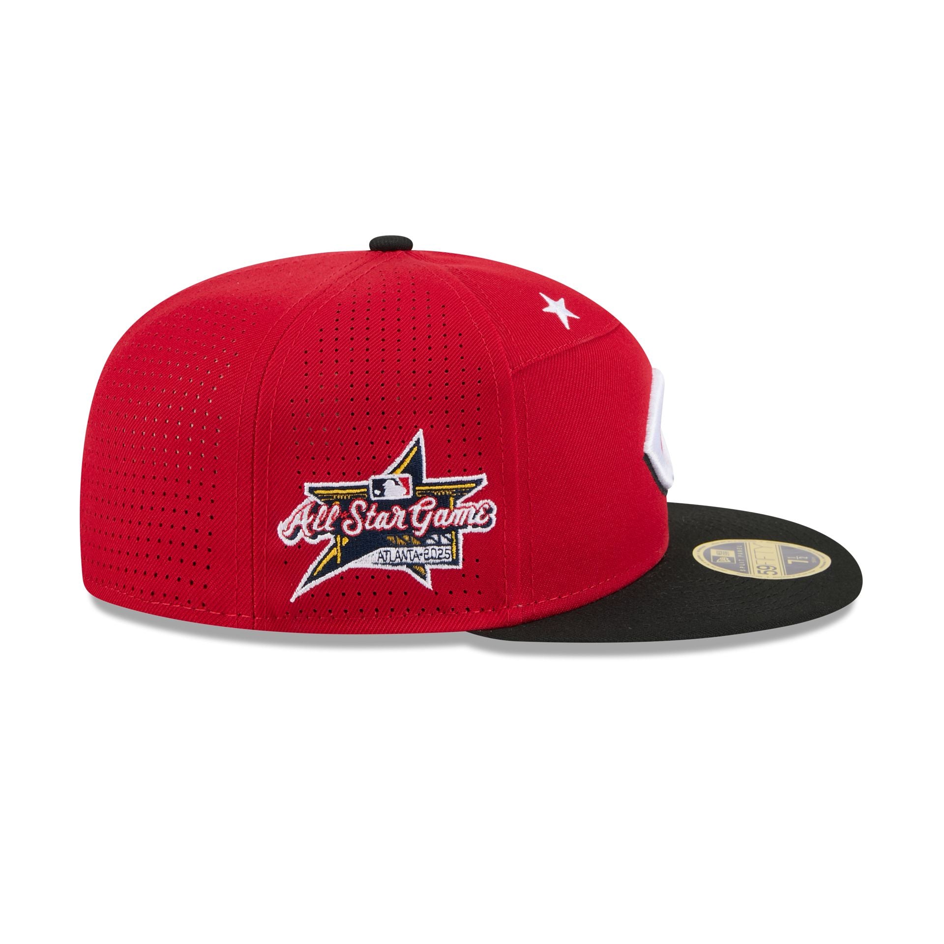 Cincinnati Reds 2025 All-Star Game Split Panel 59FIFTY Fitted Hat - Image 4