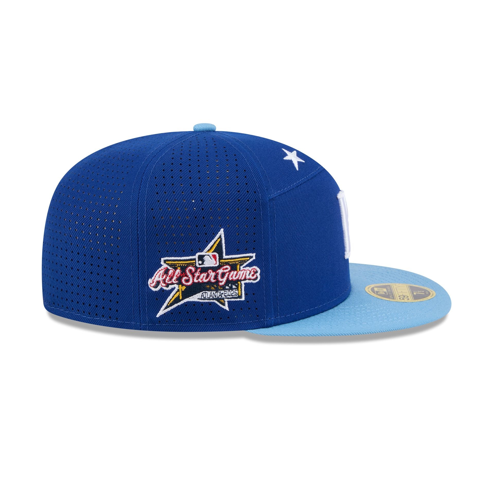 Kansas City Royals 2025 All-Star Game Split Panel 59FIFTY Fitted Hat - Image 4