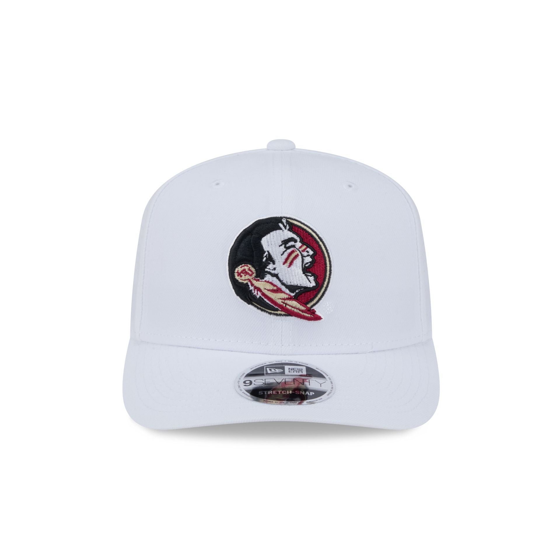 Florida State Seminoles Optic White Performance 9SEVENTY Stretch-Snap Hat - Image 2