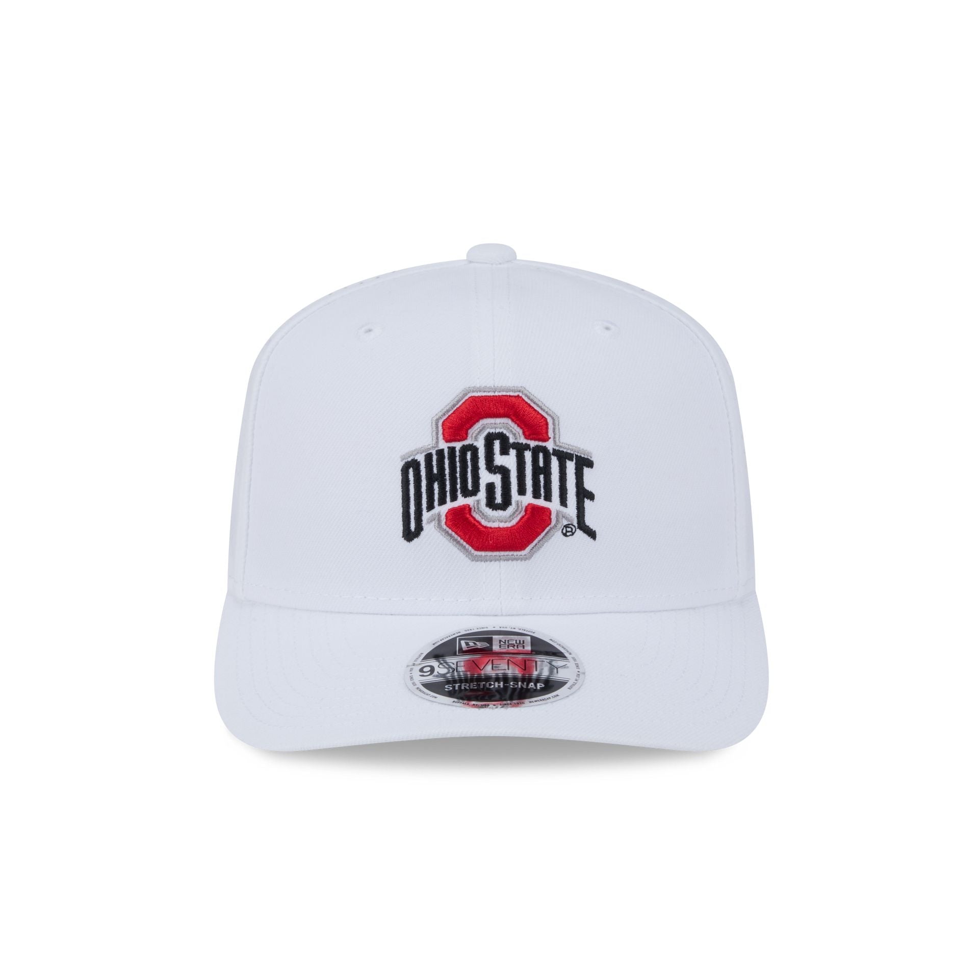 Ohio State Buckeyes Optic White Performance 9SEVENTY Stretch-Snap Hat - Image 2