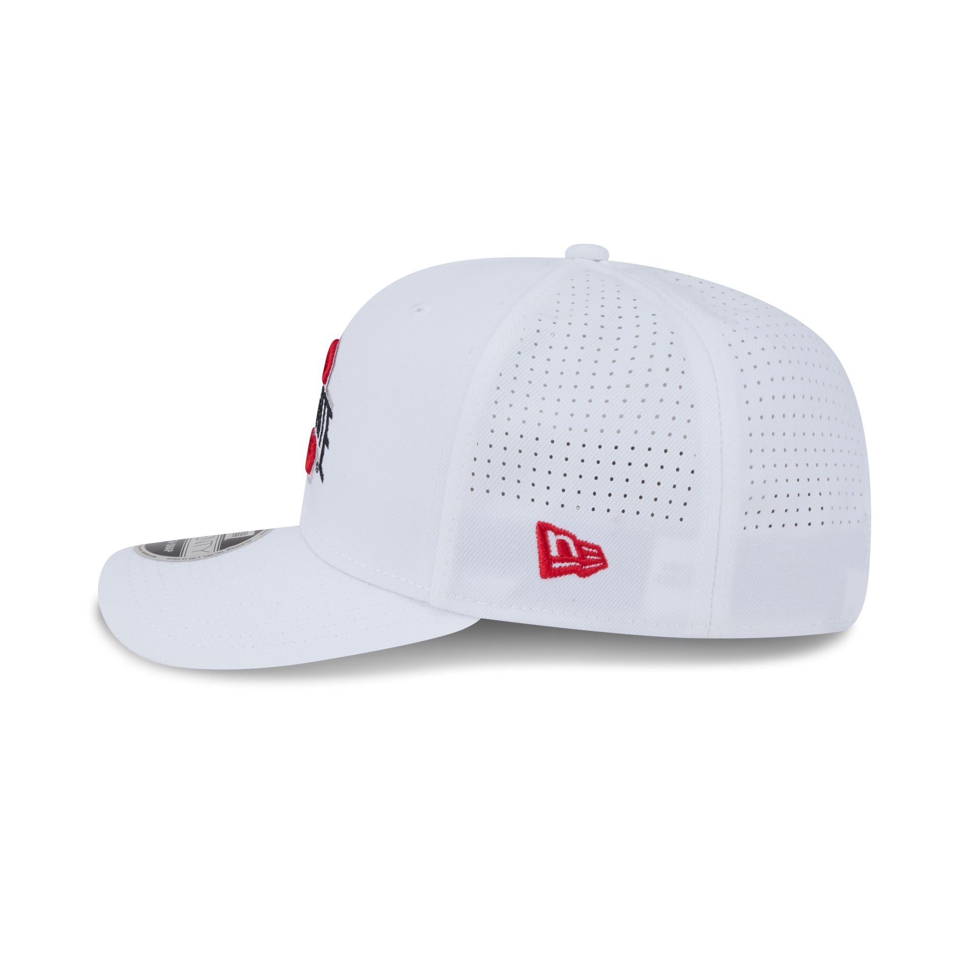 Ohio State Buckeyes Optic White Performance 9SEVENTY Stretch-Snap Hat - Image 4