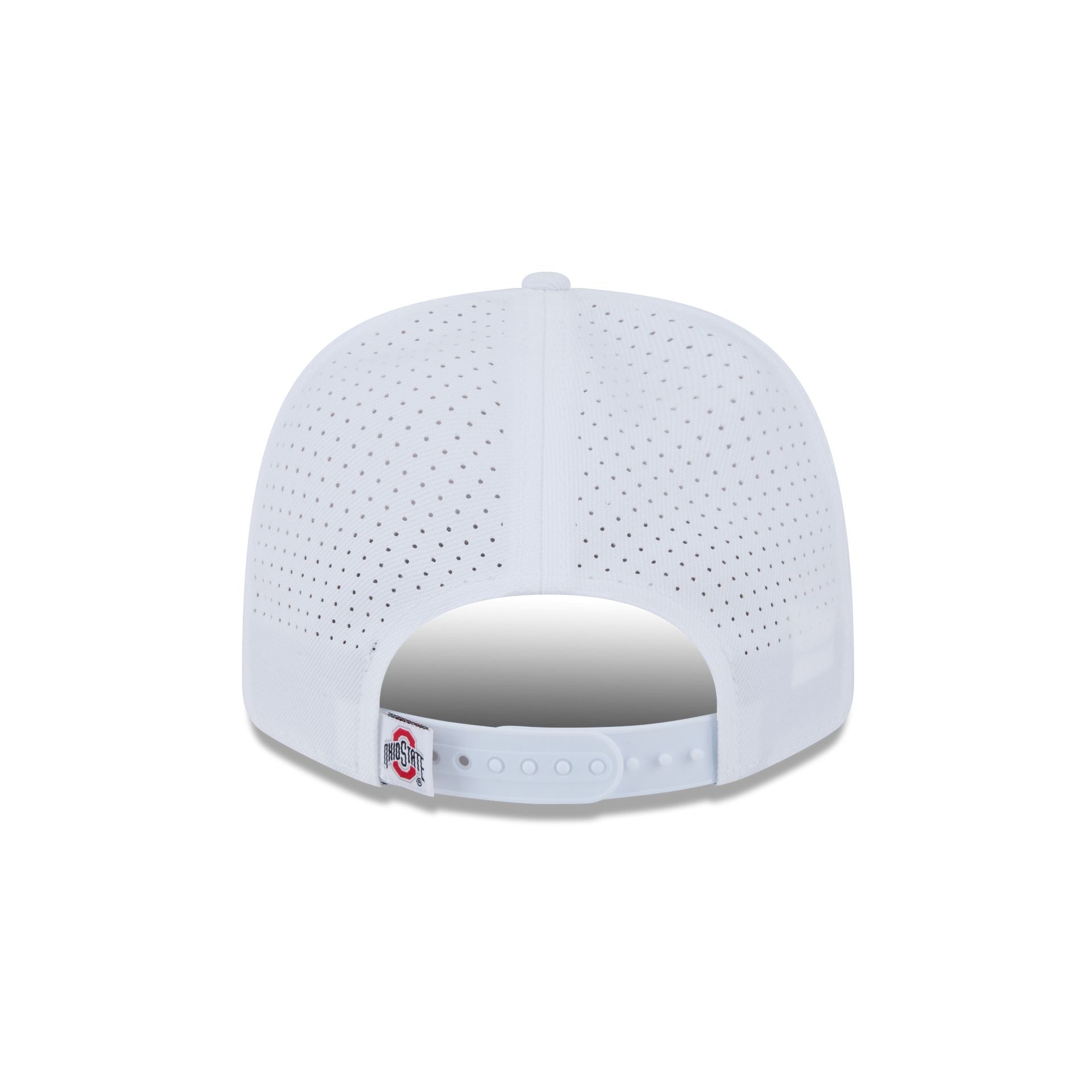 Ohio State Buckeyes Optic White Performance 9SEVENTY Stretch-Snap Hat - Image 6