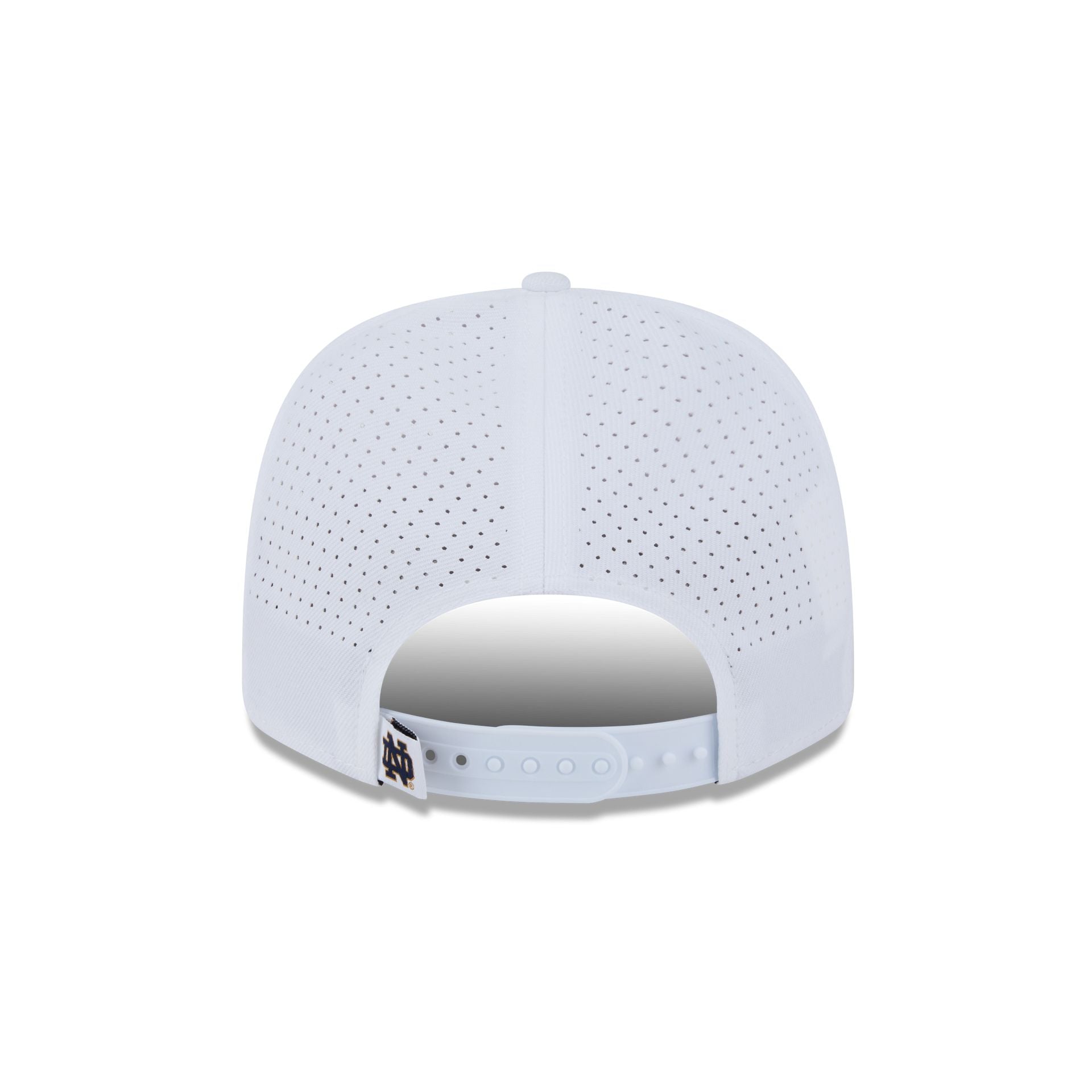 Notre Dame Fighting Irish Optic White Performance 9SEVENTY Stretch-Snap Hat - Image 6