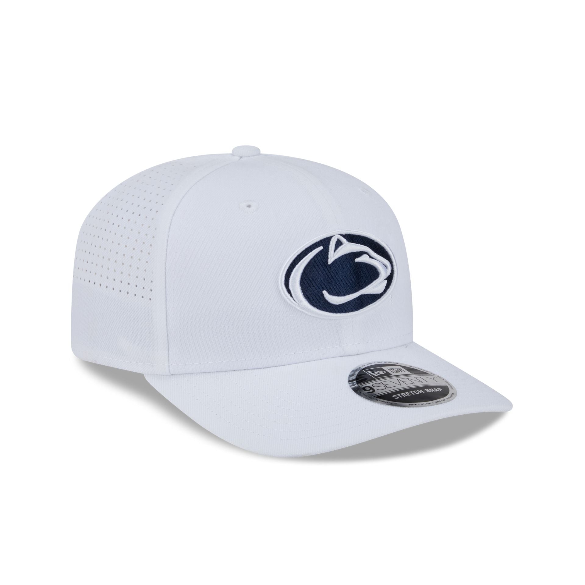 Penn State Nittany Lions Optic White Performance 9SEVENTY Stretch-Snap Hat - Image 3