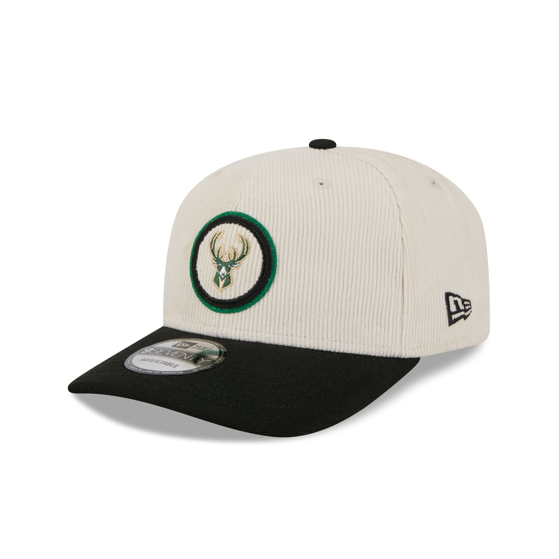 Milwaukee Bucks Loyal Corduroy 9SEVENTY Stretch-Snap Hat - Image 3