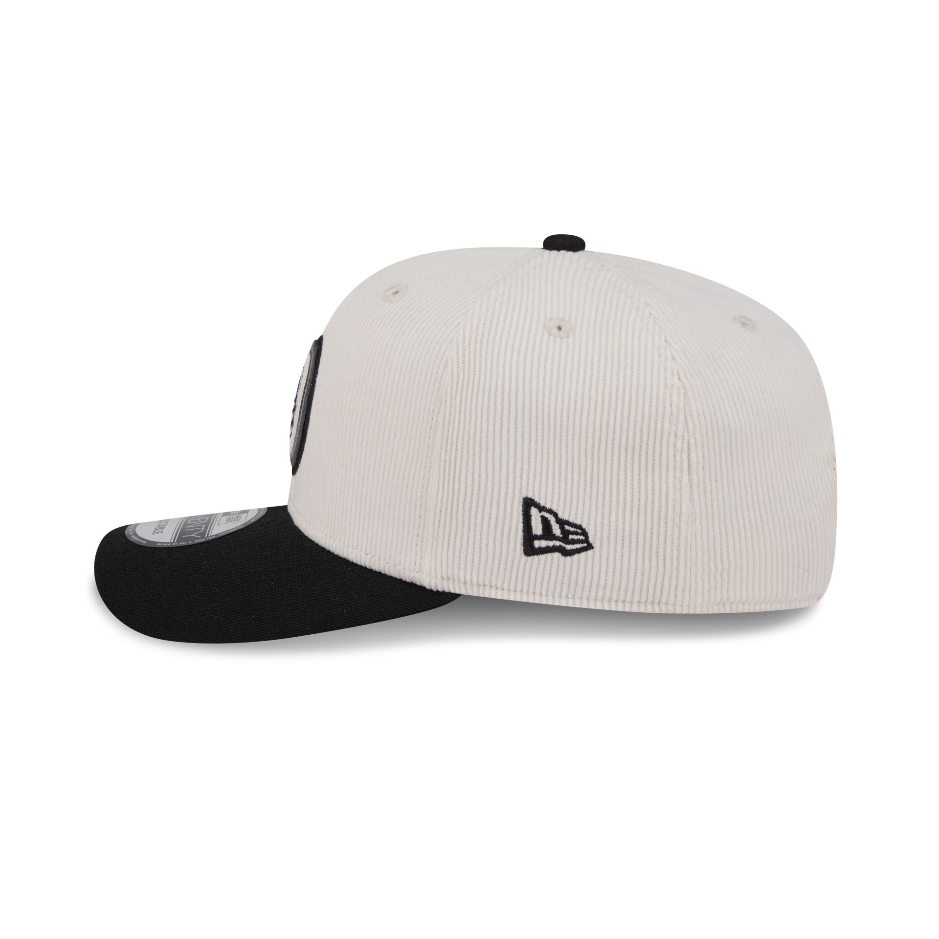 Brooklyn Nets Loyal Corduroy 9SEVENTY Stretch-Snap Hat - Image 5