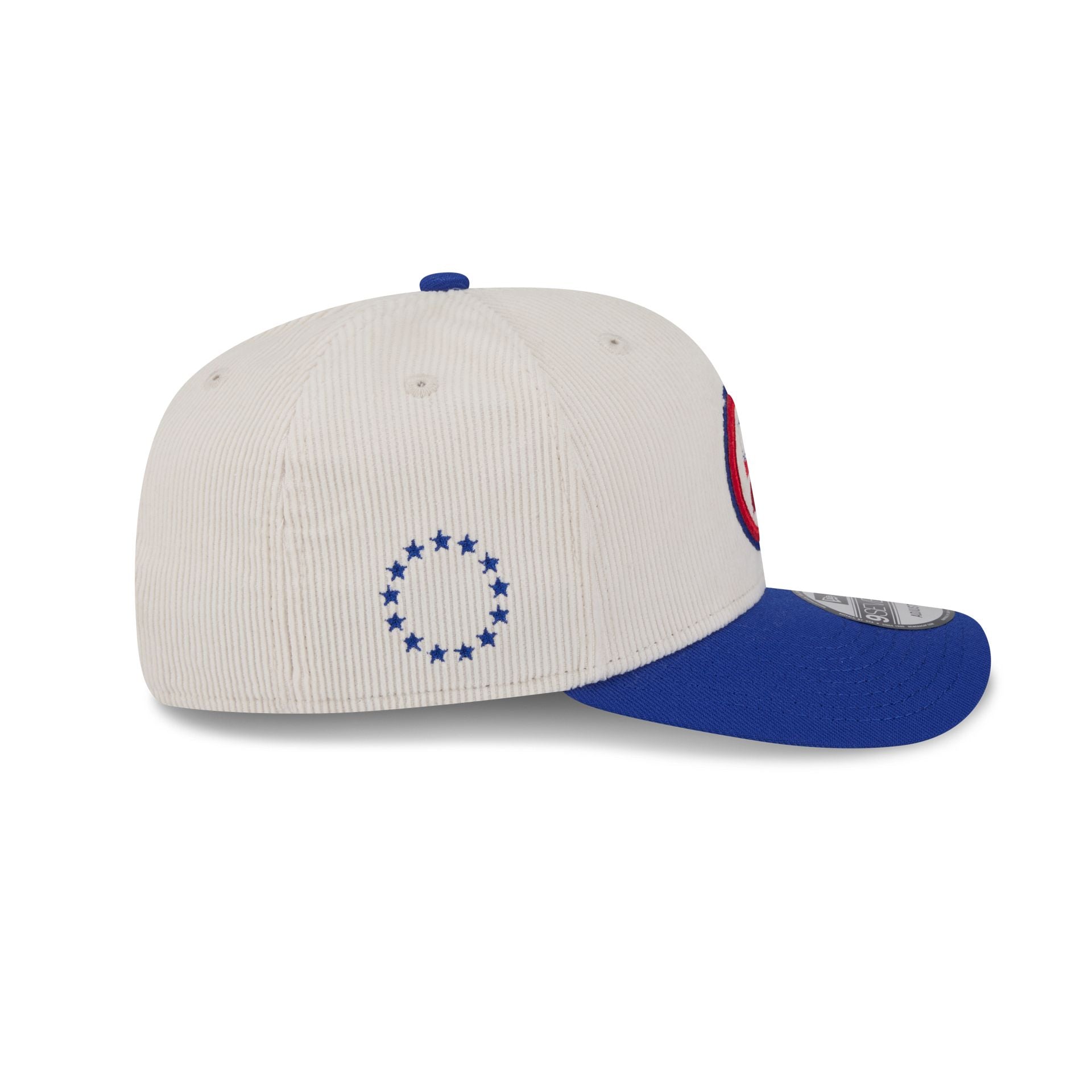 Philadelphia 76ers Loyal Corduroy 9SEVENTY Stretch-Snap Hat - Image 4