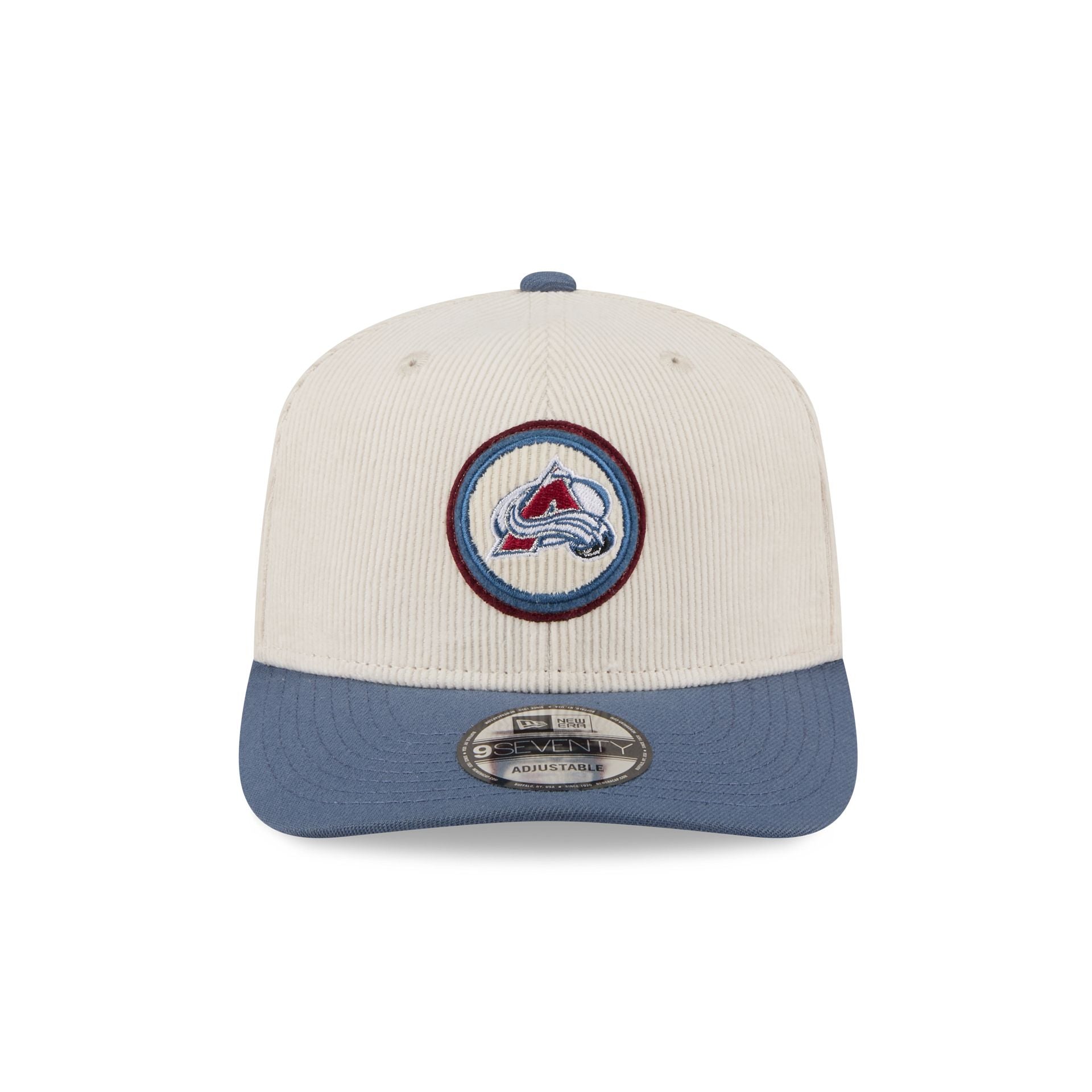 Colorado Avalanche Loyal Corduroy 9SEVENTY Stretch-Snap Hat - Image 2