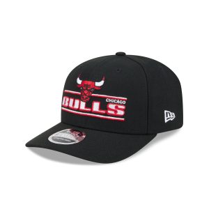 Chicago Bulls Stated 9SEVENTY Stretch-Snap Hat