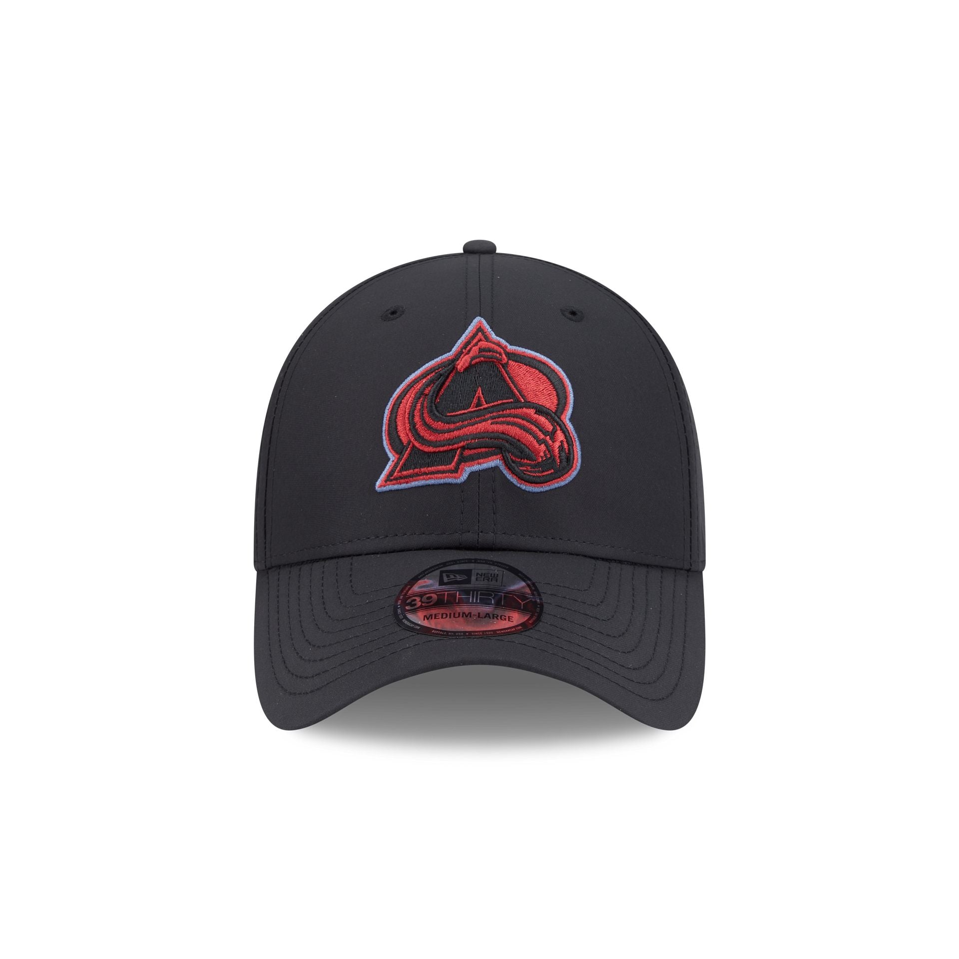 Colorado Avalanche Night 39THIRTY Stretch Fit Hat - Image 2