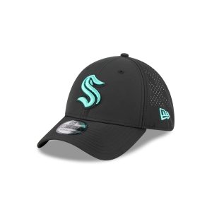 Seattle Kraken Night 39THIRTY Stretch Fit Hat