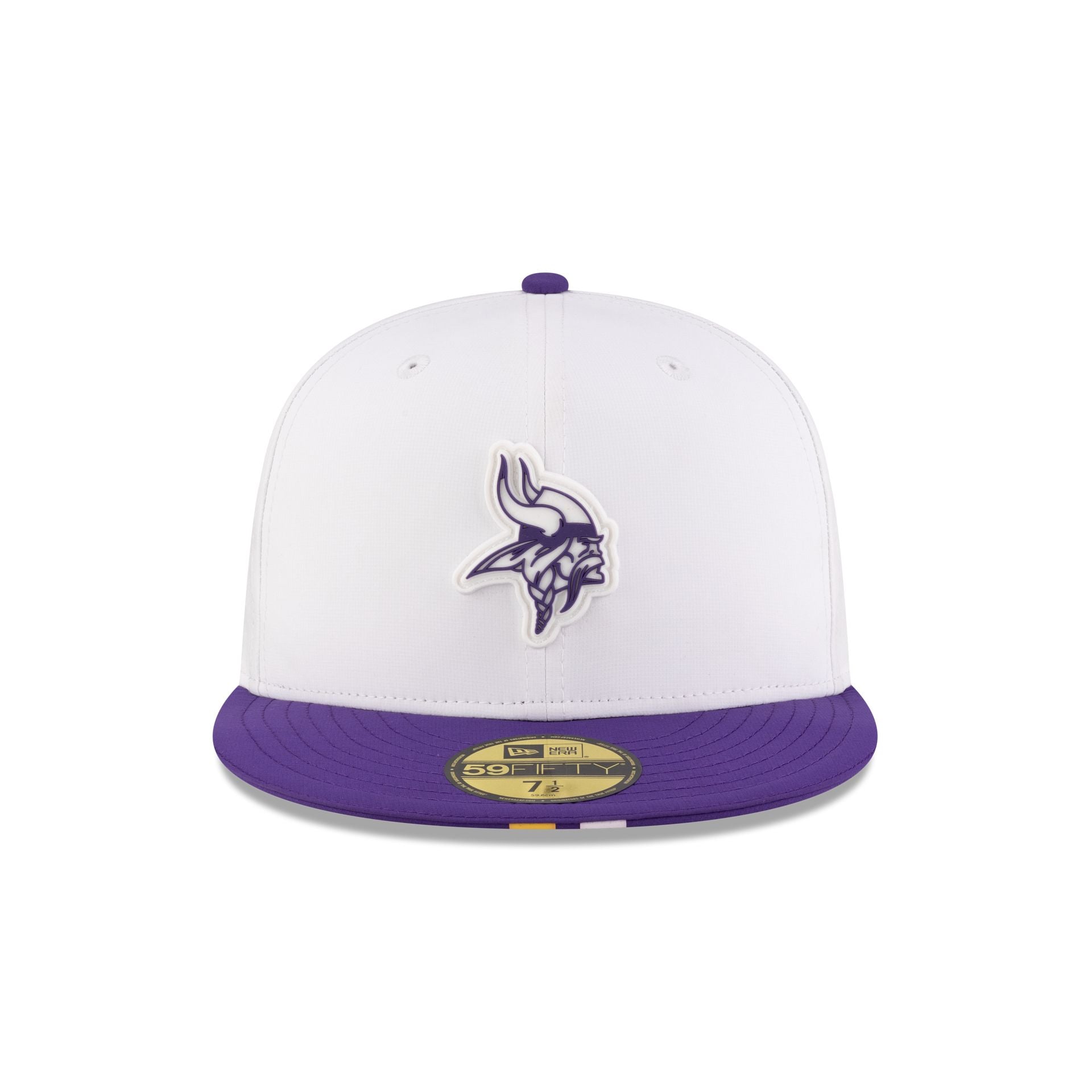 Minnesota Vikings 2025 Training 59FIFTY Fitted Hat - Image 2