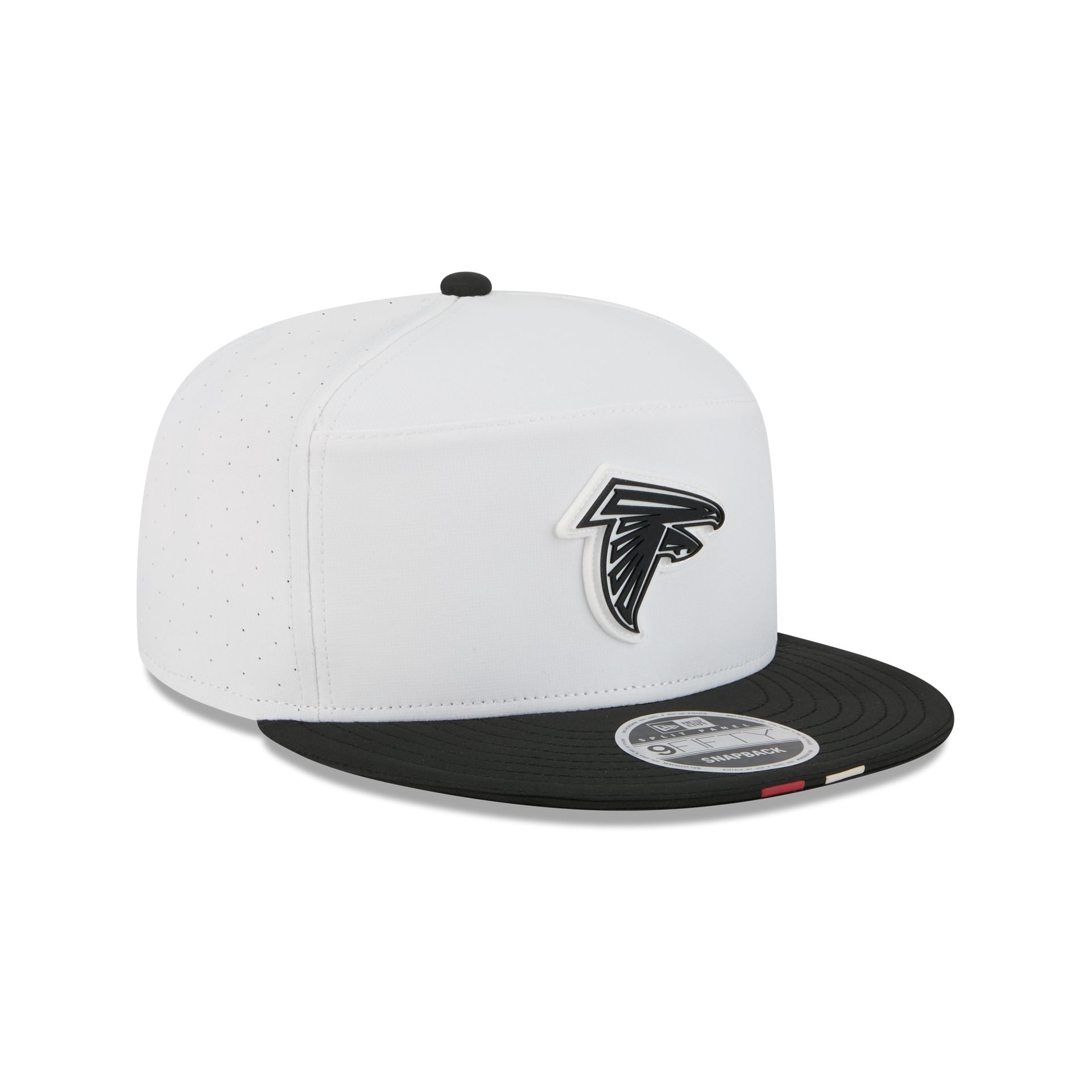 Atlanta Falcons 2025 Training Split Panel 9FIFTY Snapback Hat - Image 3