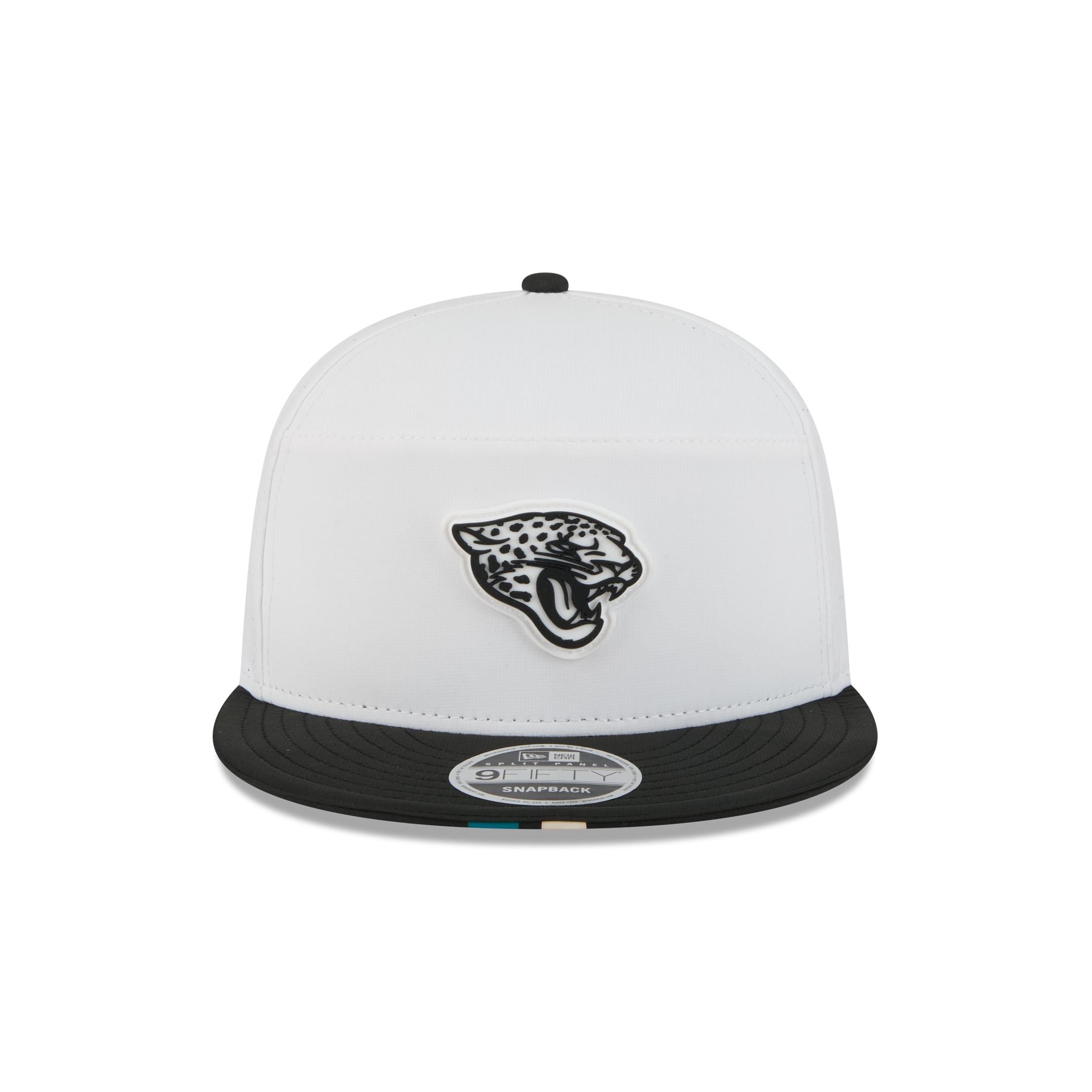 Jacksonville Jaguars 2025 Training Split Panel 9FIFTY Snapback Hat - Image 2