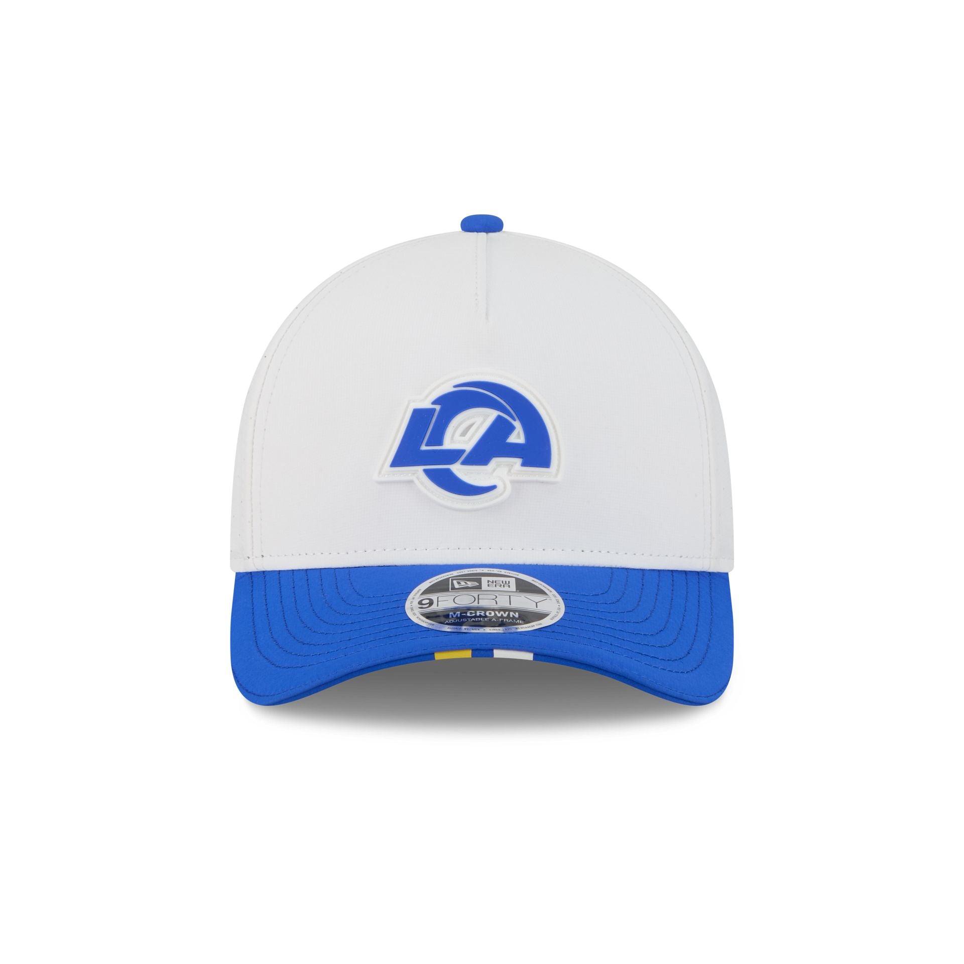 Los Angeles Rams 2025 Training 9FORTY M-Crown A-Frame Snapback Hat - Image 2