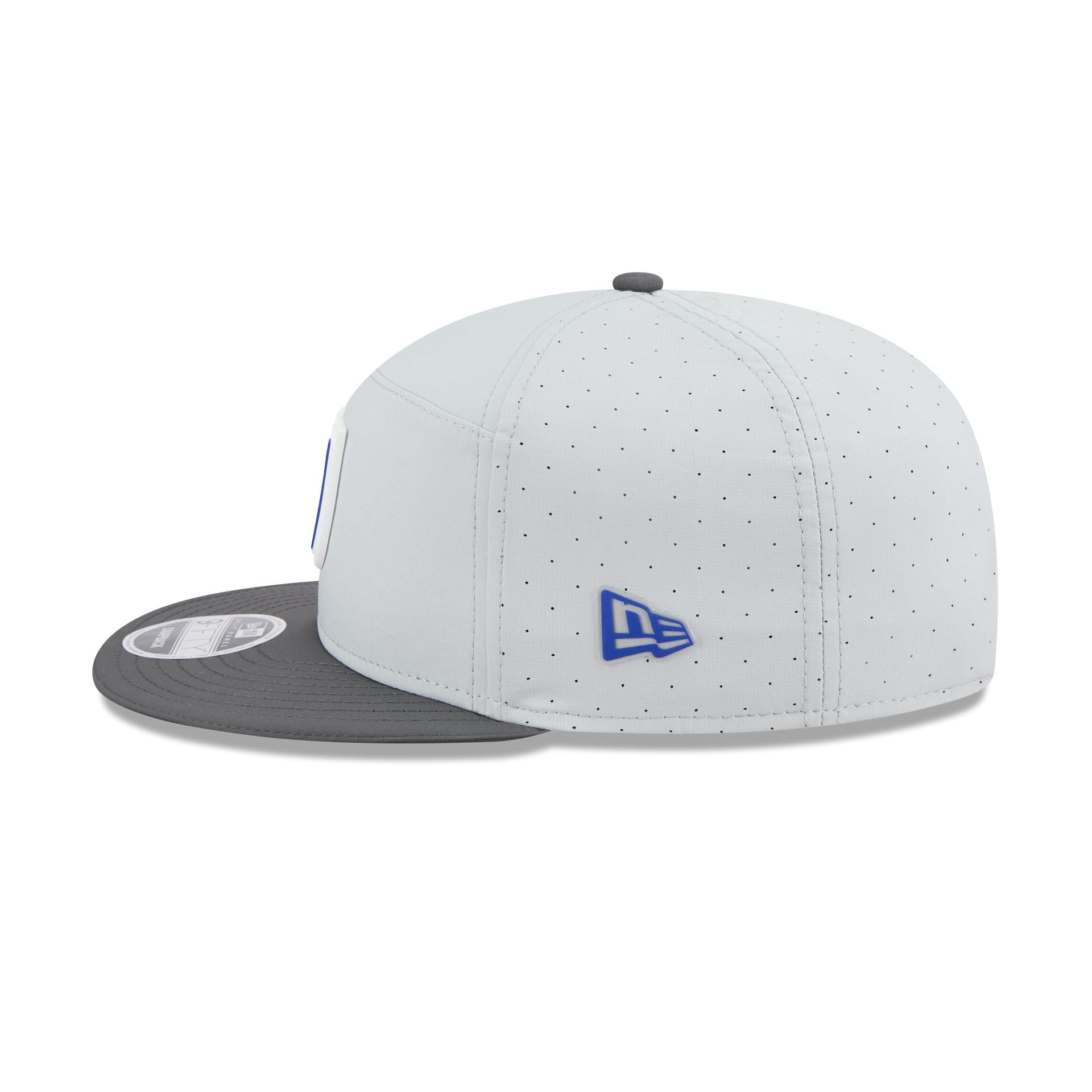 New York Giants 2025 Training Gray Split Panel 9FIFTY Snapback Hat - Image 4