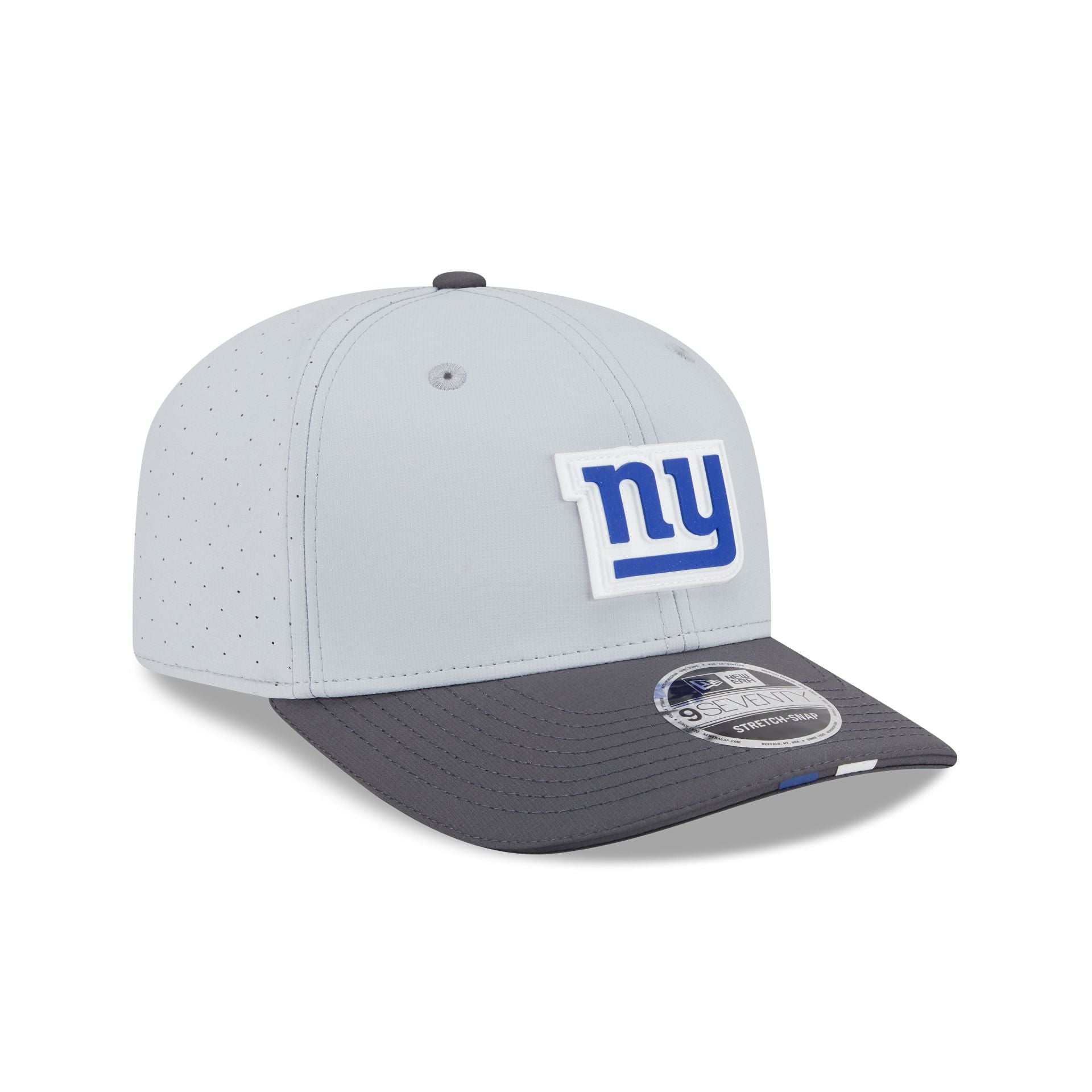New York Giants 2025 Training 9SEVENTY Stretch-Snap Hat - Image 3