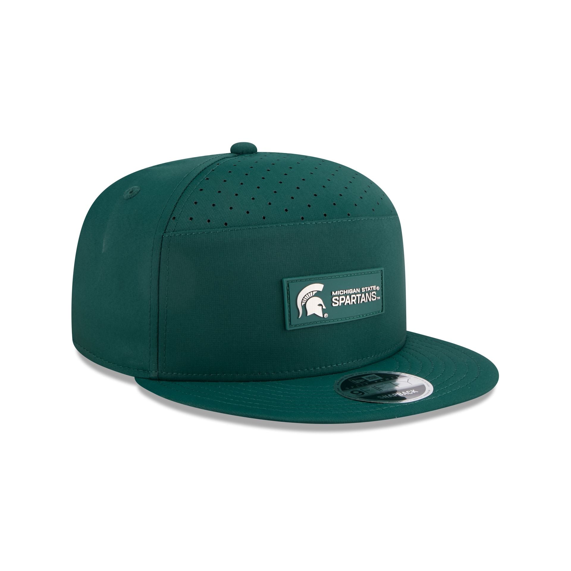Michigan State Spartans Hot Weather Split Panel 9FIFTY Snapback Hat - Image 3