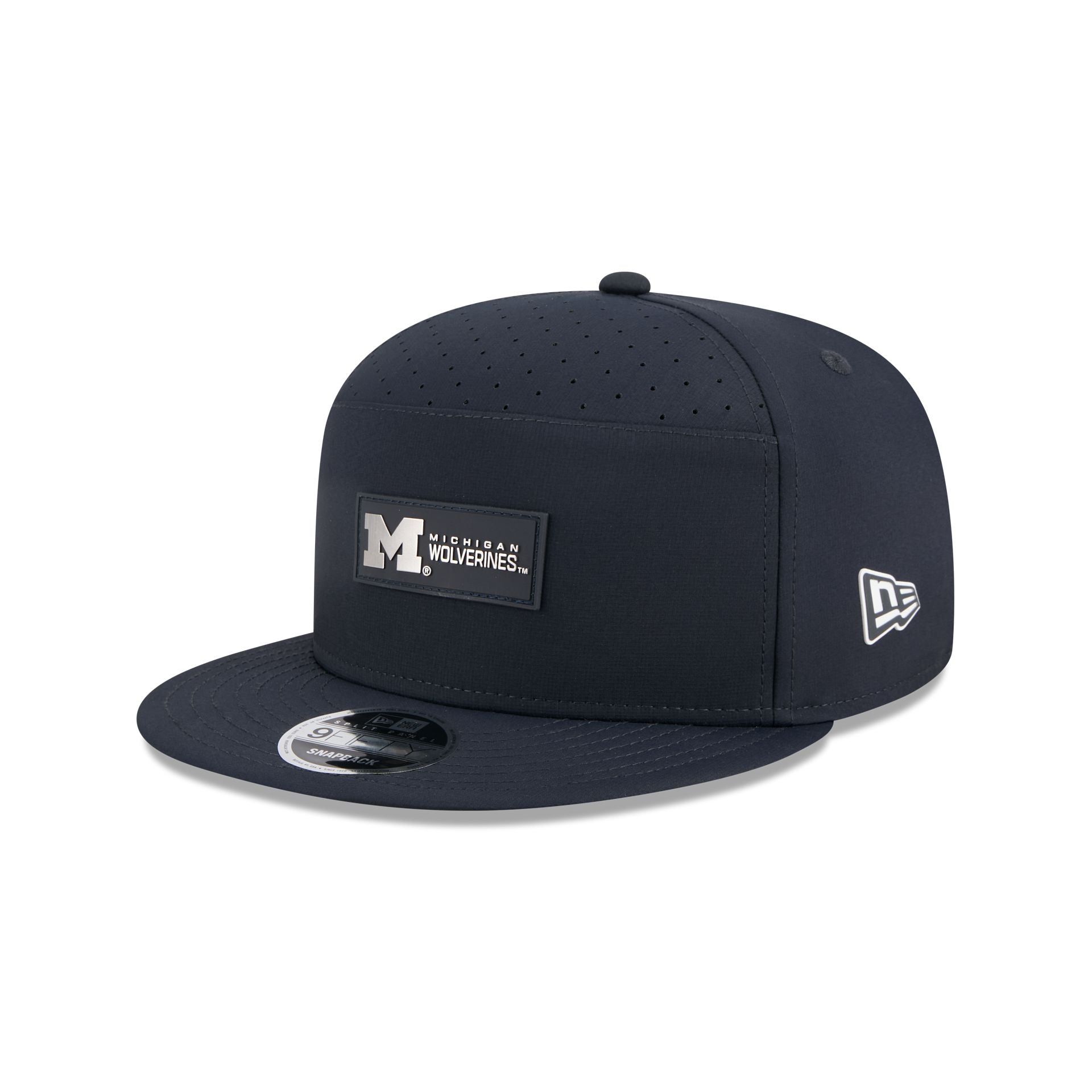 Michigan Wolverines Hot Weather Split Panel 9FIFTY Snapback Hat