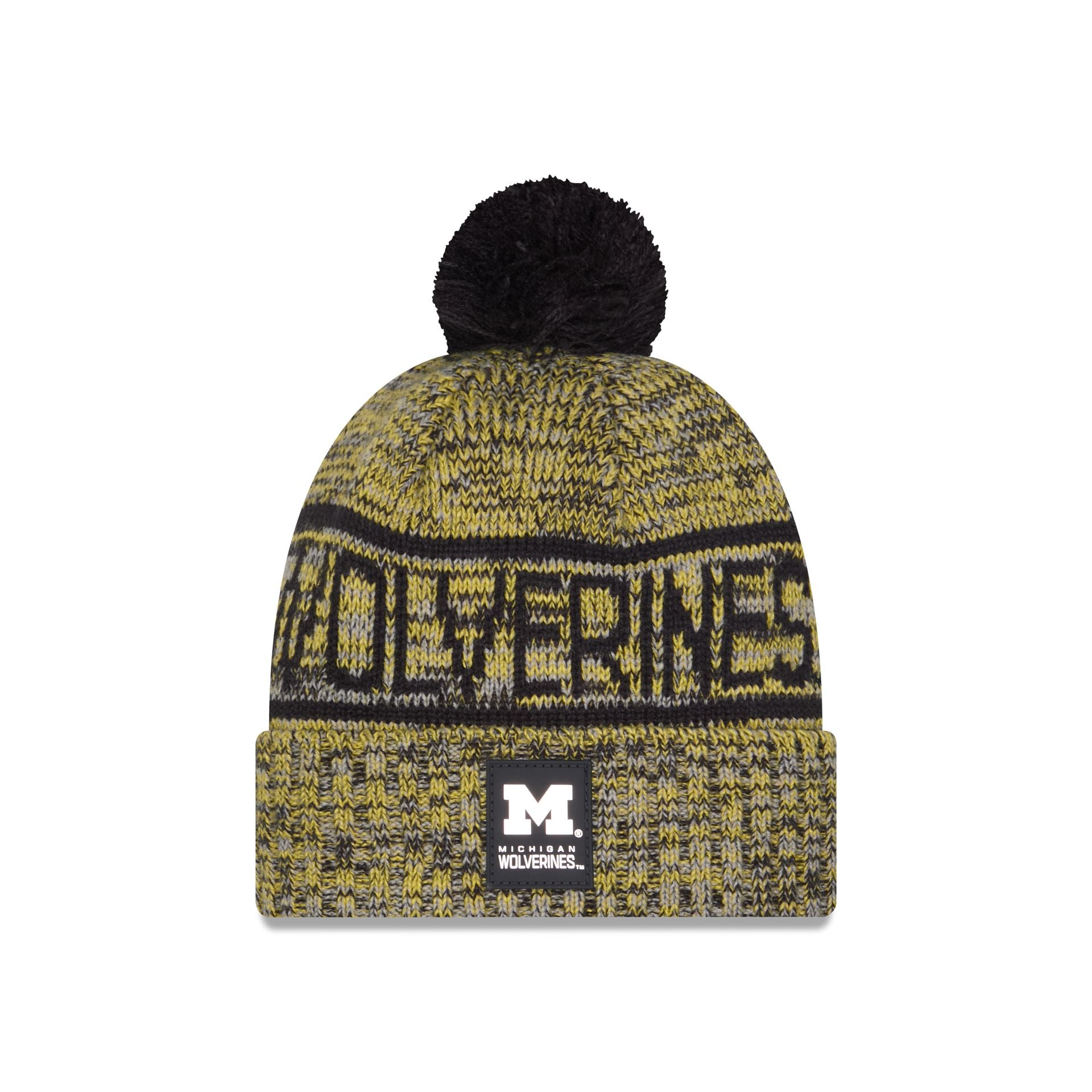 Michigan Wolverines Cold Weather Pom Knit Hat