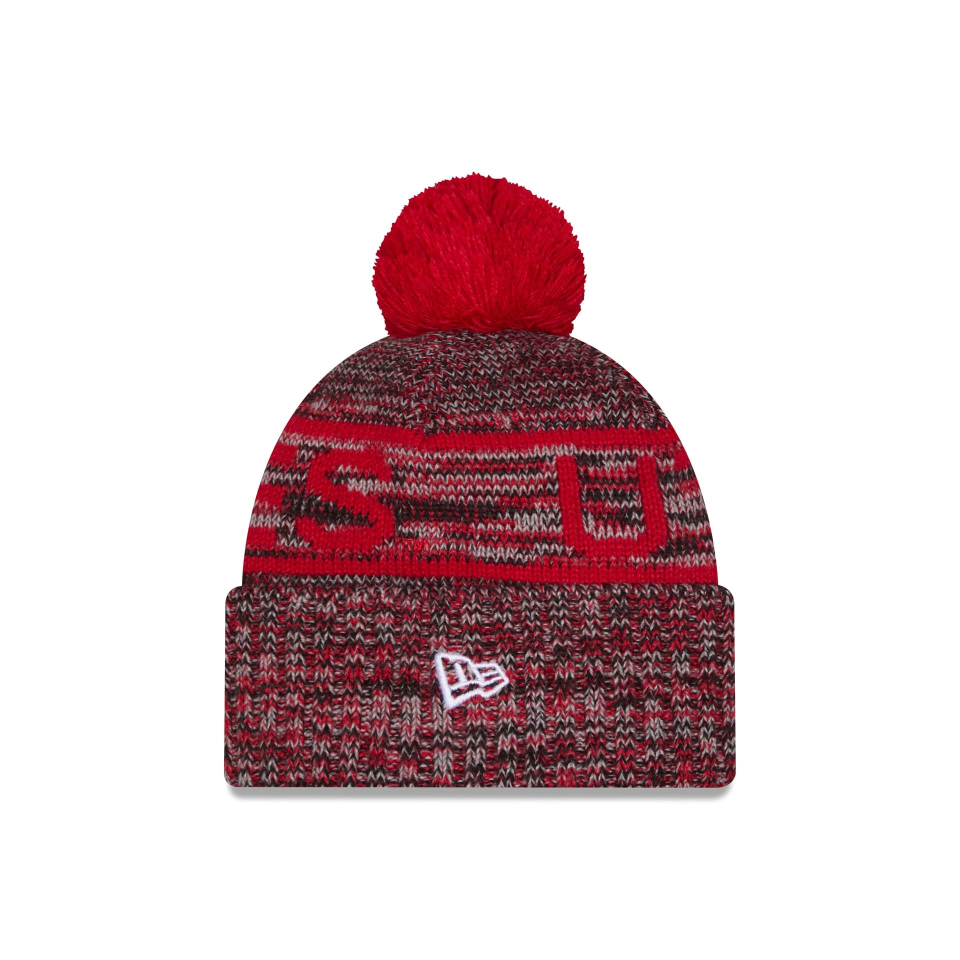 Utah Utes Cold Weather Pom Knit Hat - Image 2