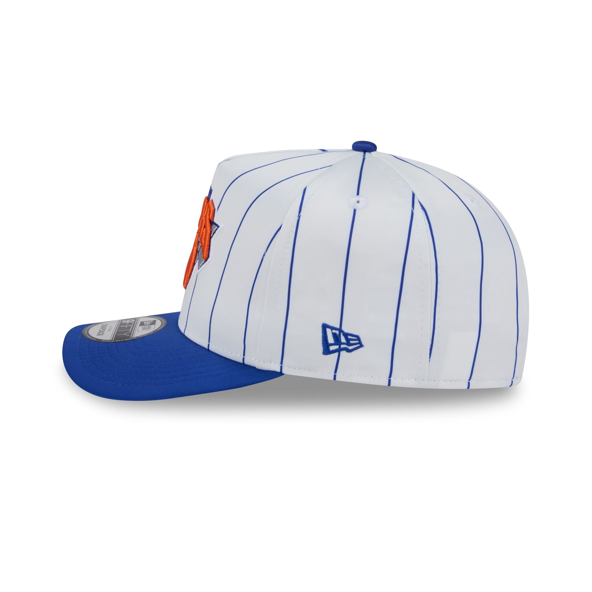 New York Knicks Satin Pinstripe 9FIFTY A-Frame Snapback Hat - Image 4