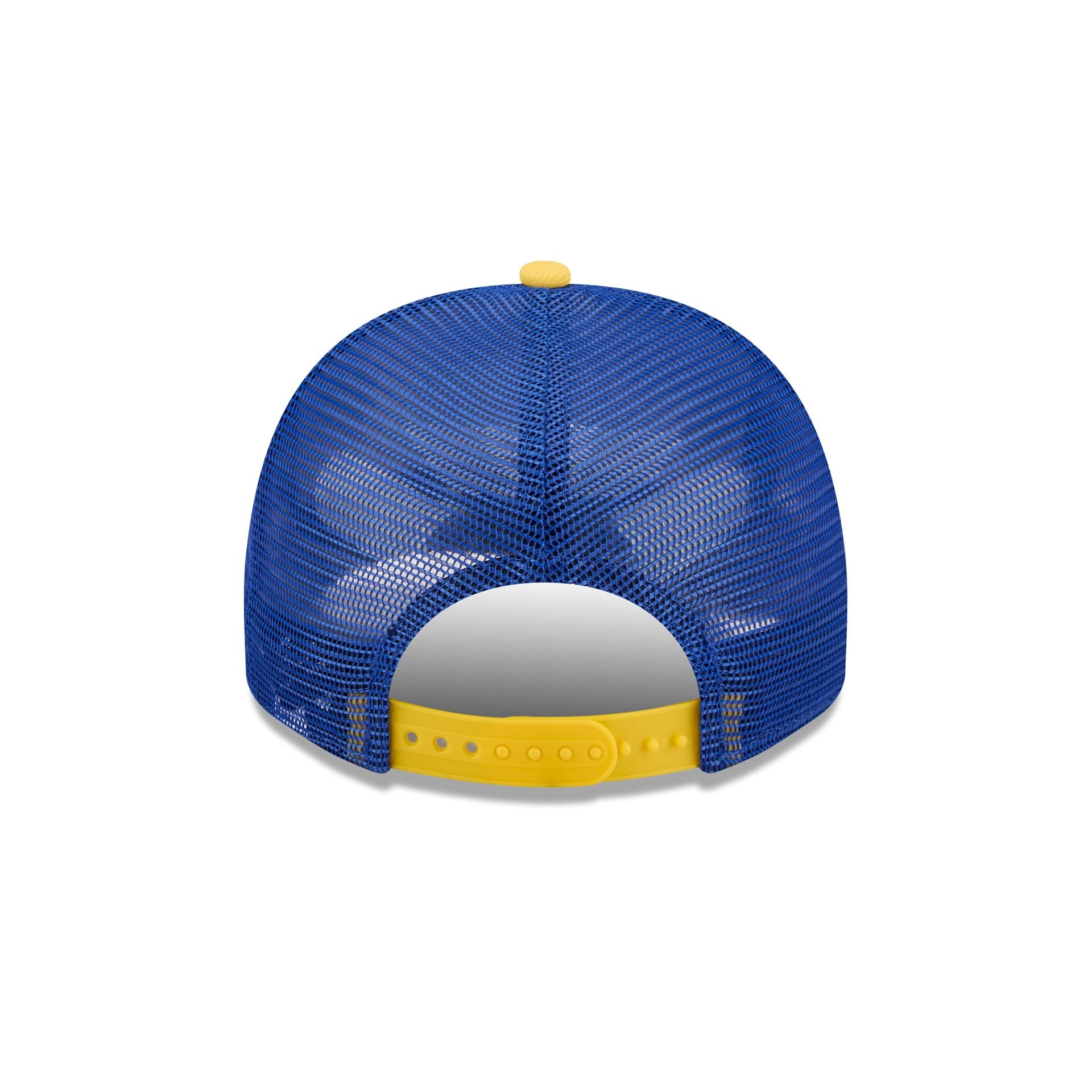 Golden State Warriors Banner 9FIFTY A-Frame Trucker Hat - Image 6