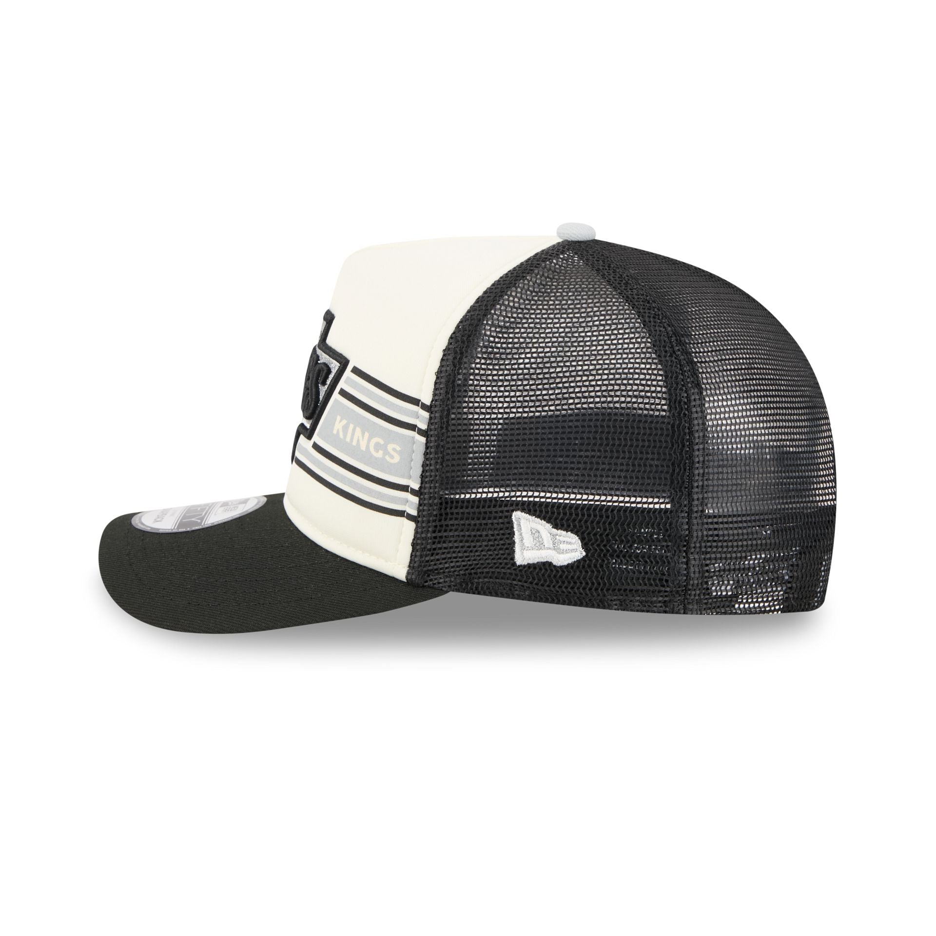 Los Angeles Kings Banner 9FIFTY A-Frame Trucker Hat - Image 4