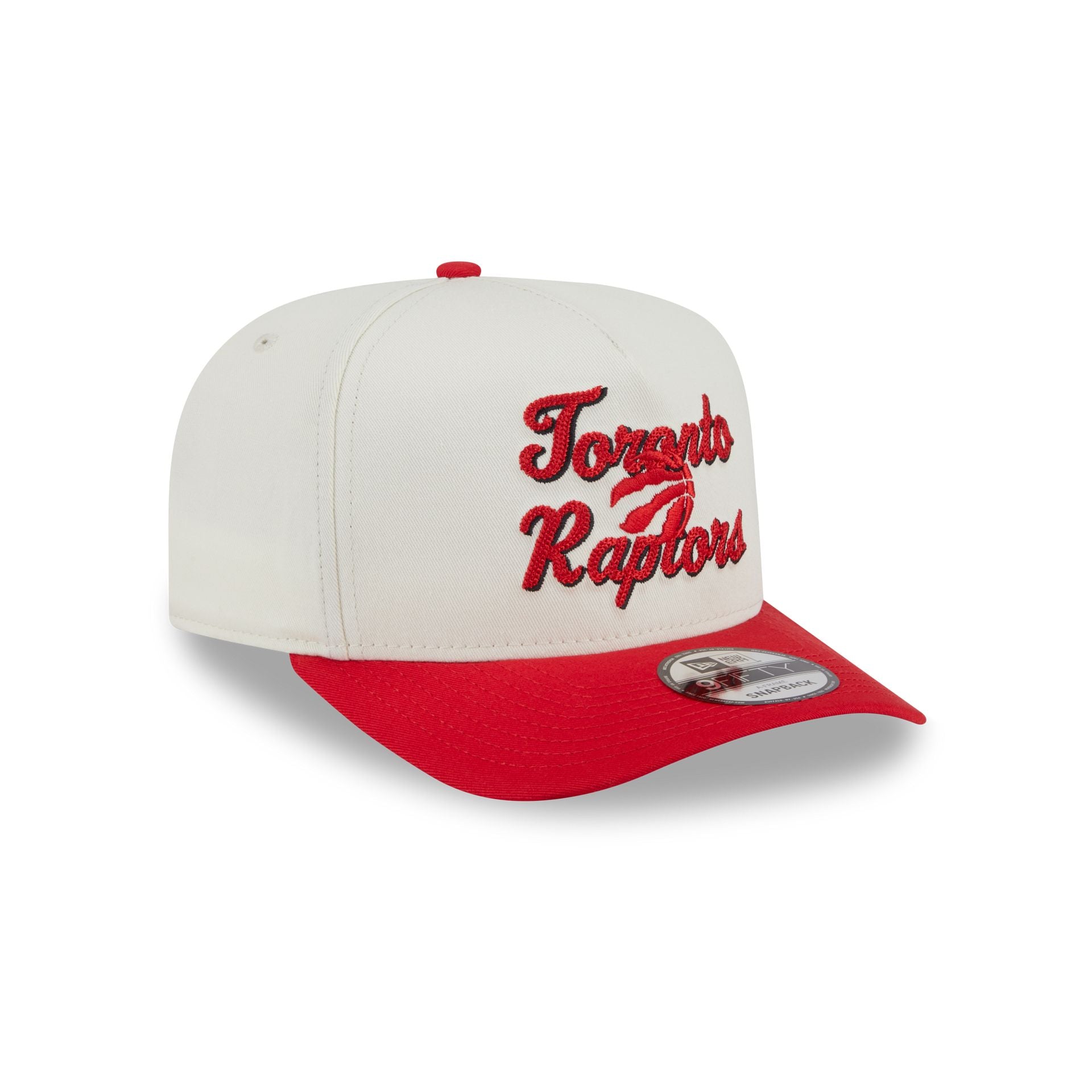 Toronto Raptors Chainstitch 9FIFTY A-Frame Snapback Hat - Image 3