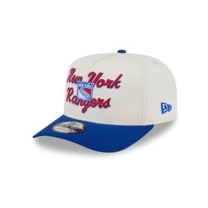 New York Rangers Chainstitch 9FIFTY A-Frame Snapback Hat