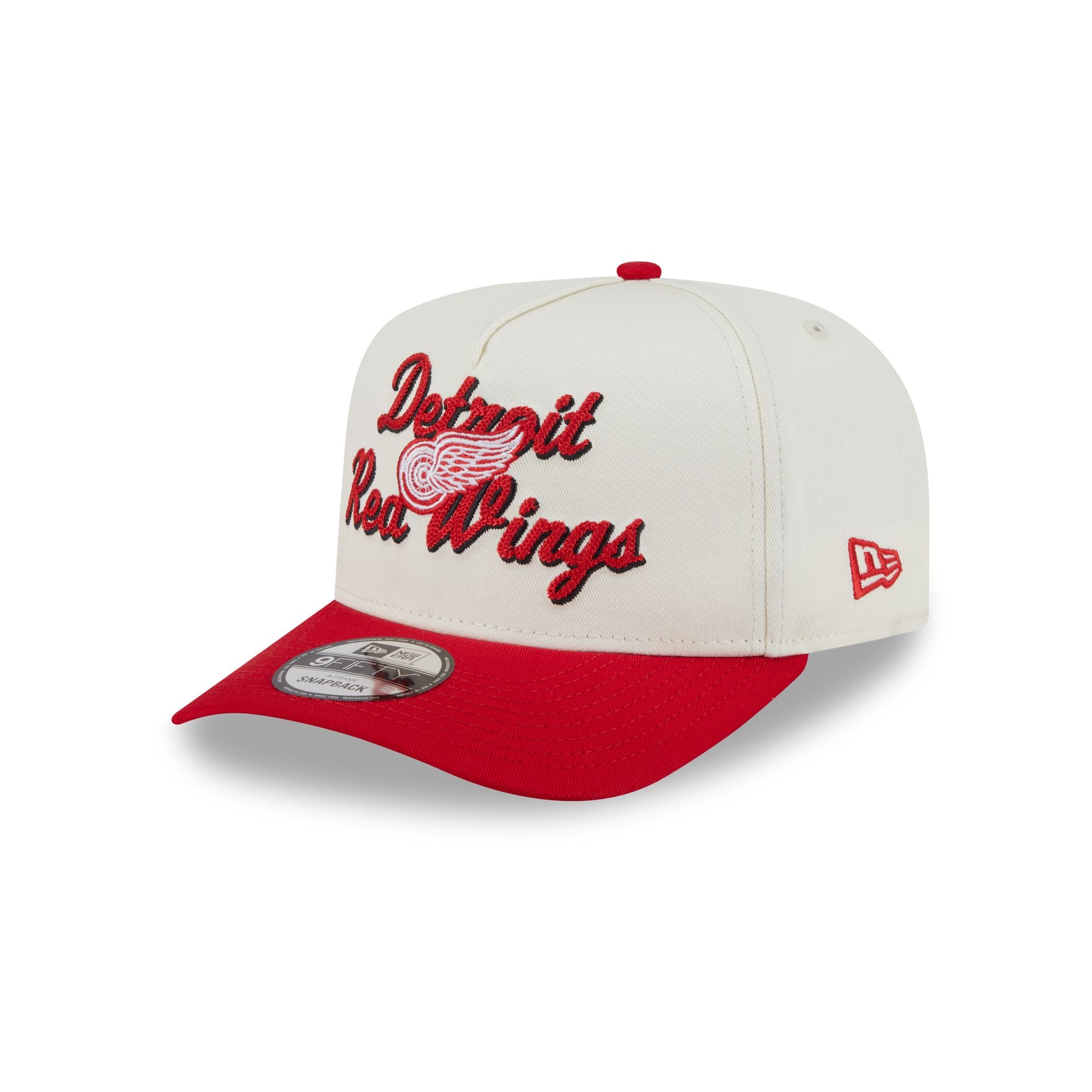 Detroit Red Wings Chainstitch 9FIFTY A-Frame Snapback Hat
