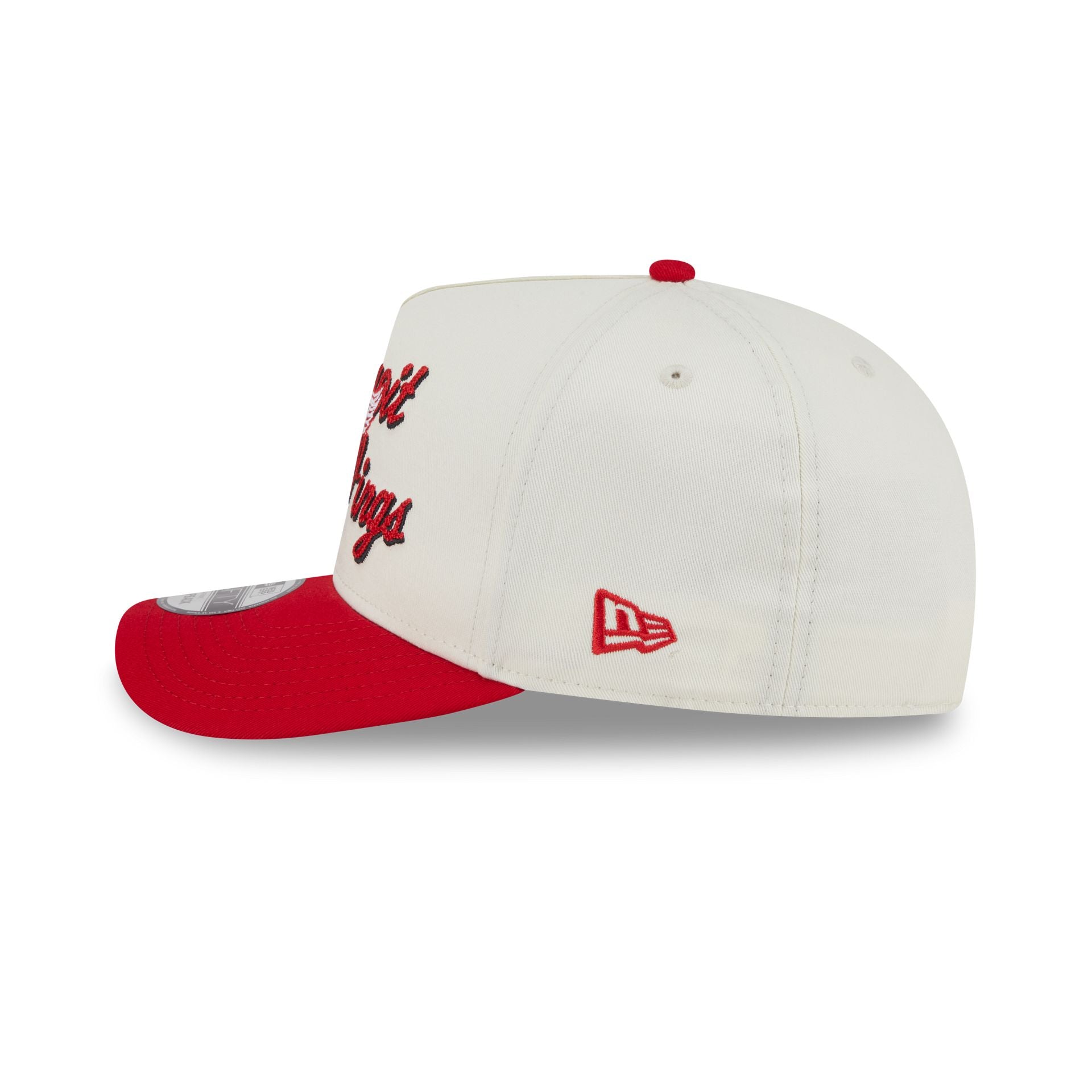 Detroit Red Wings Chainstitch 9FIFTY A-Frame Snapback Hat - Image 4