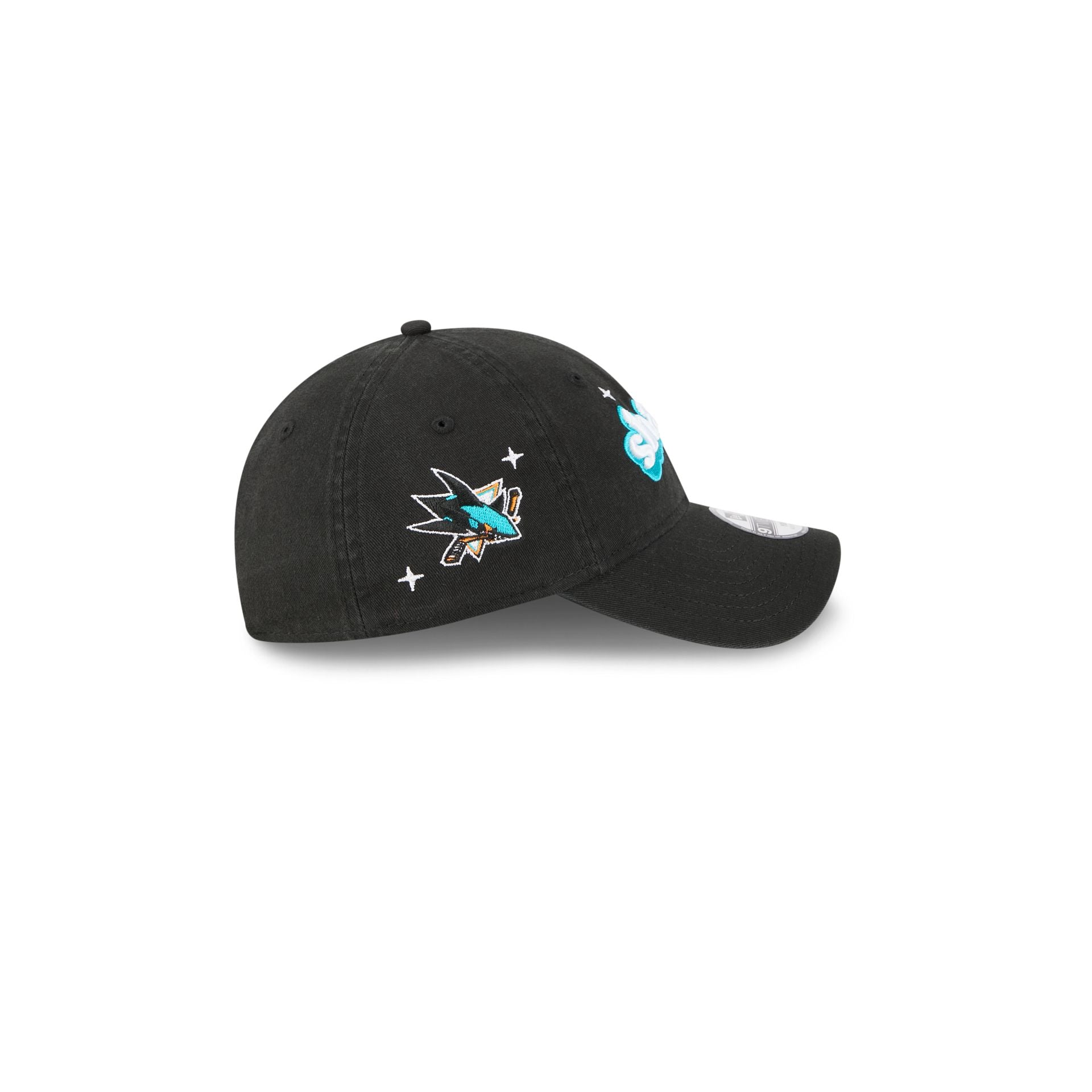 San Jose Sharks Cheer Kids 9TWENTY Adjustable Hat - Image 4