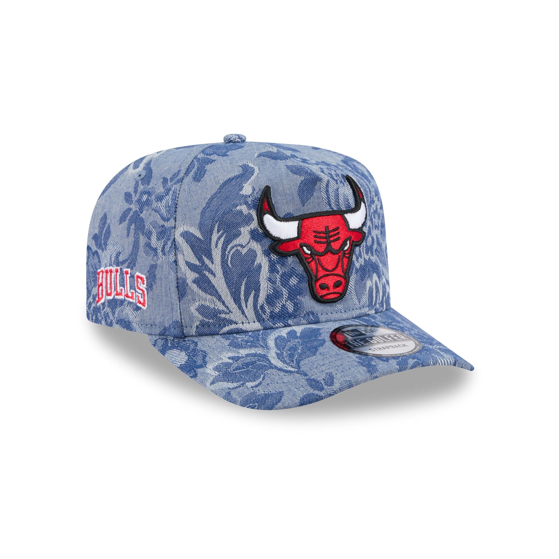 Chicago Bulls Denim Jacquard Golfer Hat