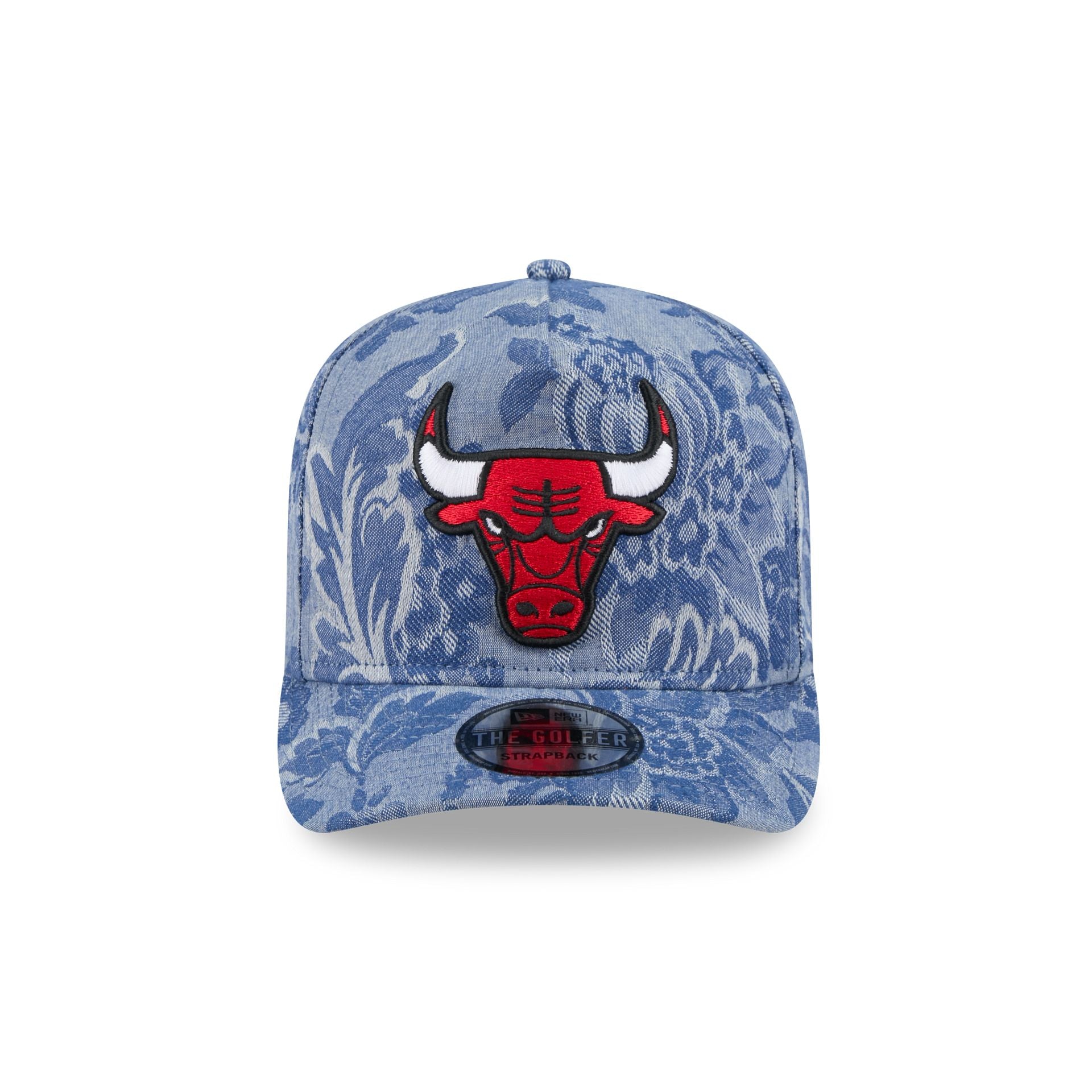 Chicago Bulls Denim Jacquard Golfer Hat - Image 2