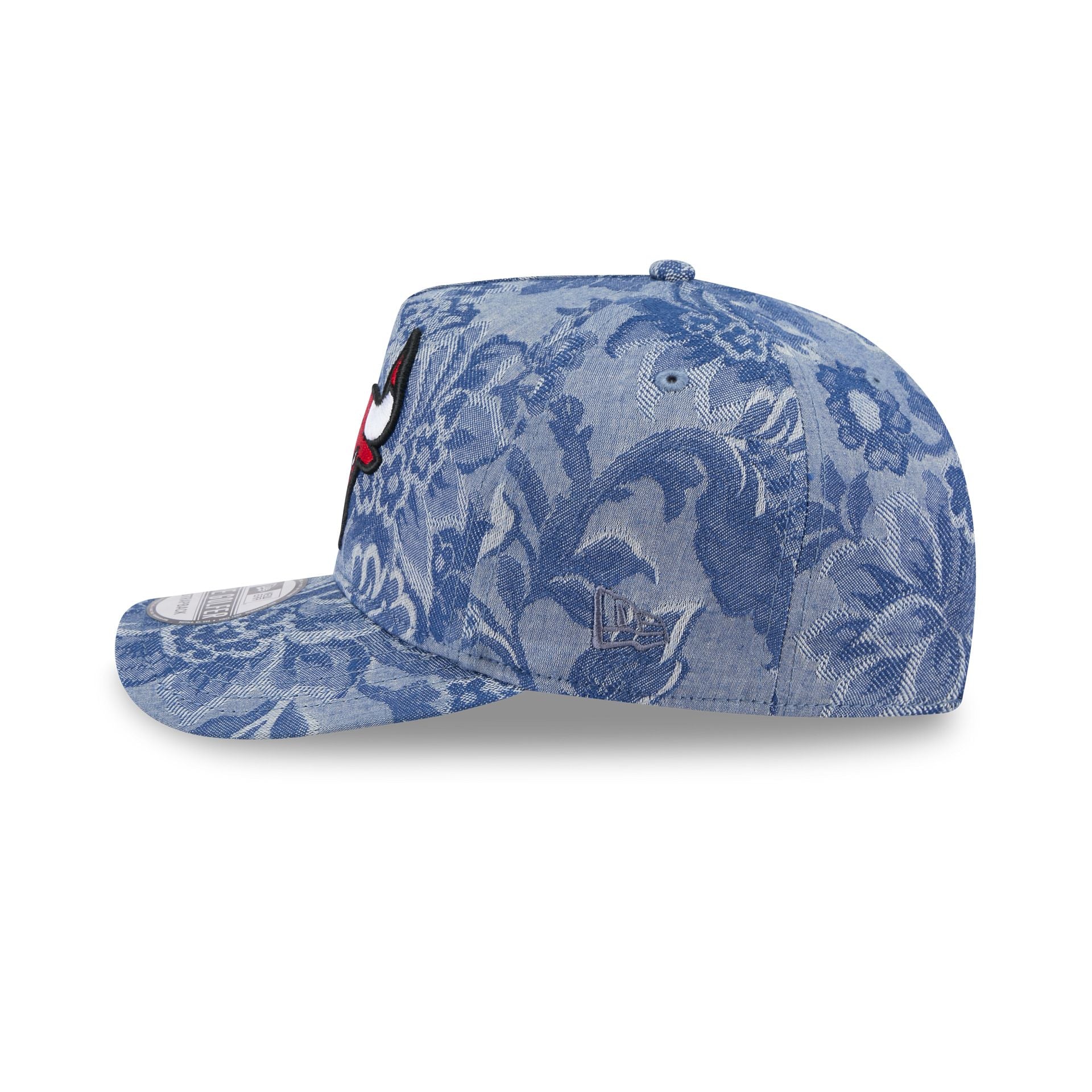 Chicago Bulls Denim Jacquard Golfer Hat - Image 5
