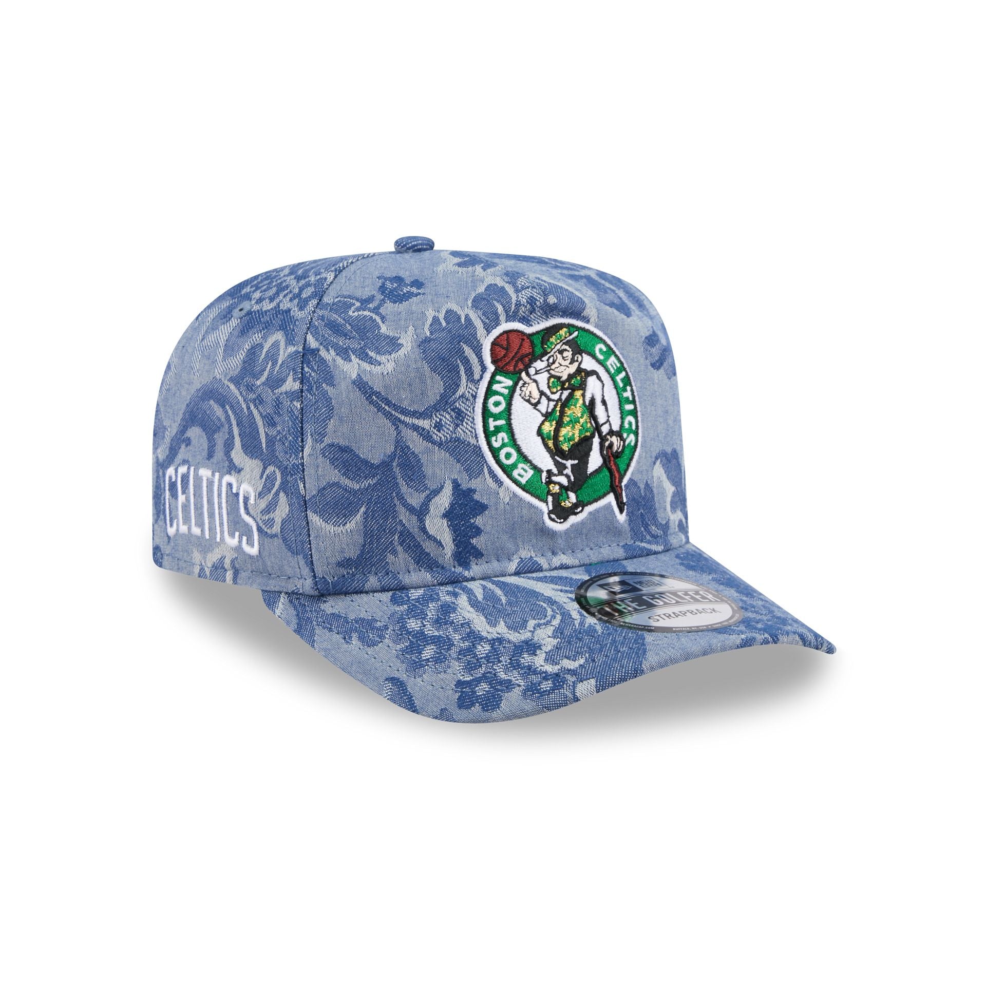 Boston Celtics Denim Jacquard Golfer Hat