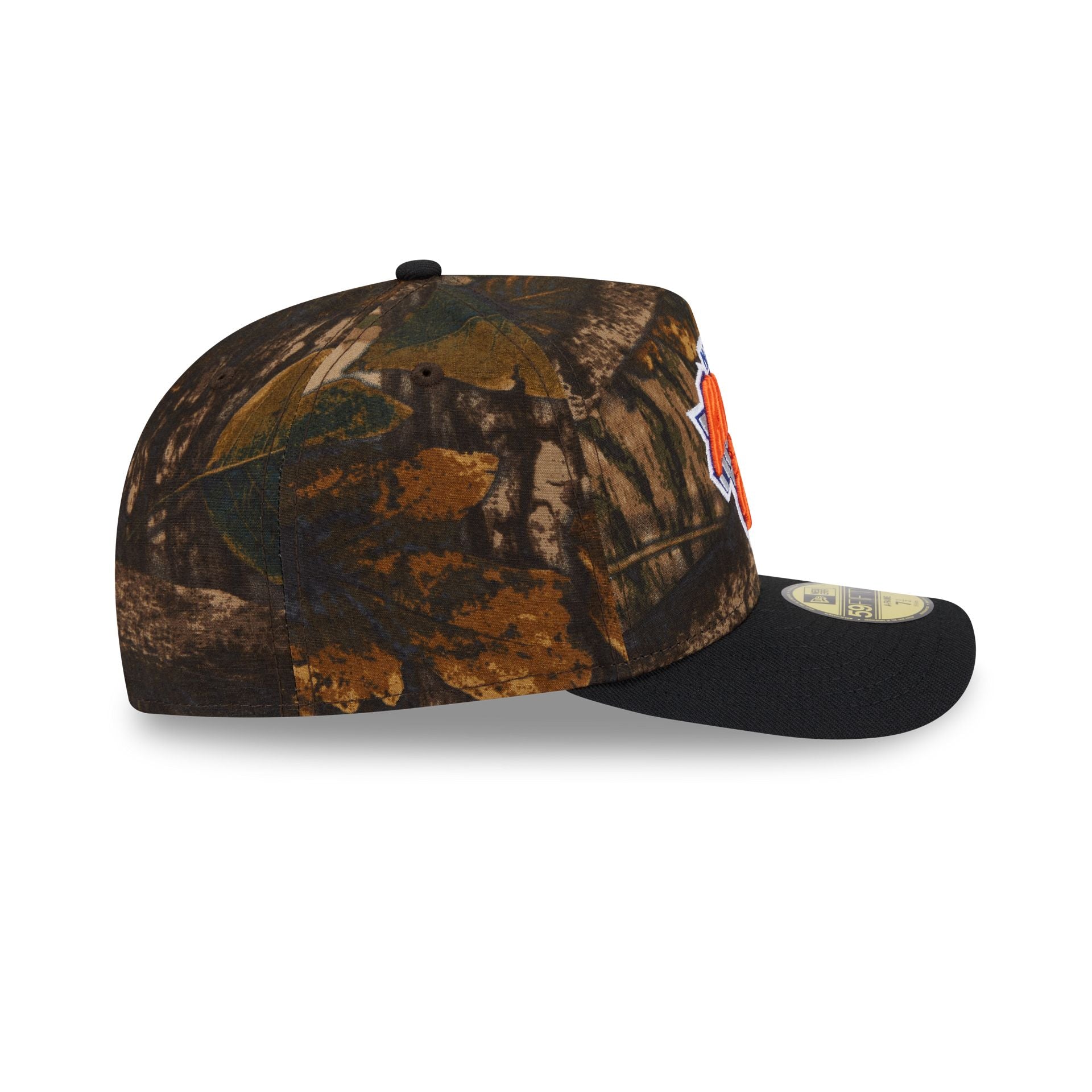 New York Knicks Ripstop Camo 59FIFTY A-Frame Fitted Hat - Image 5